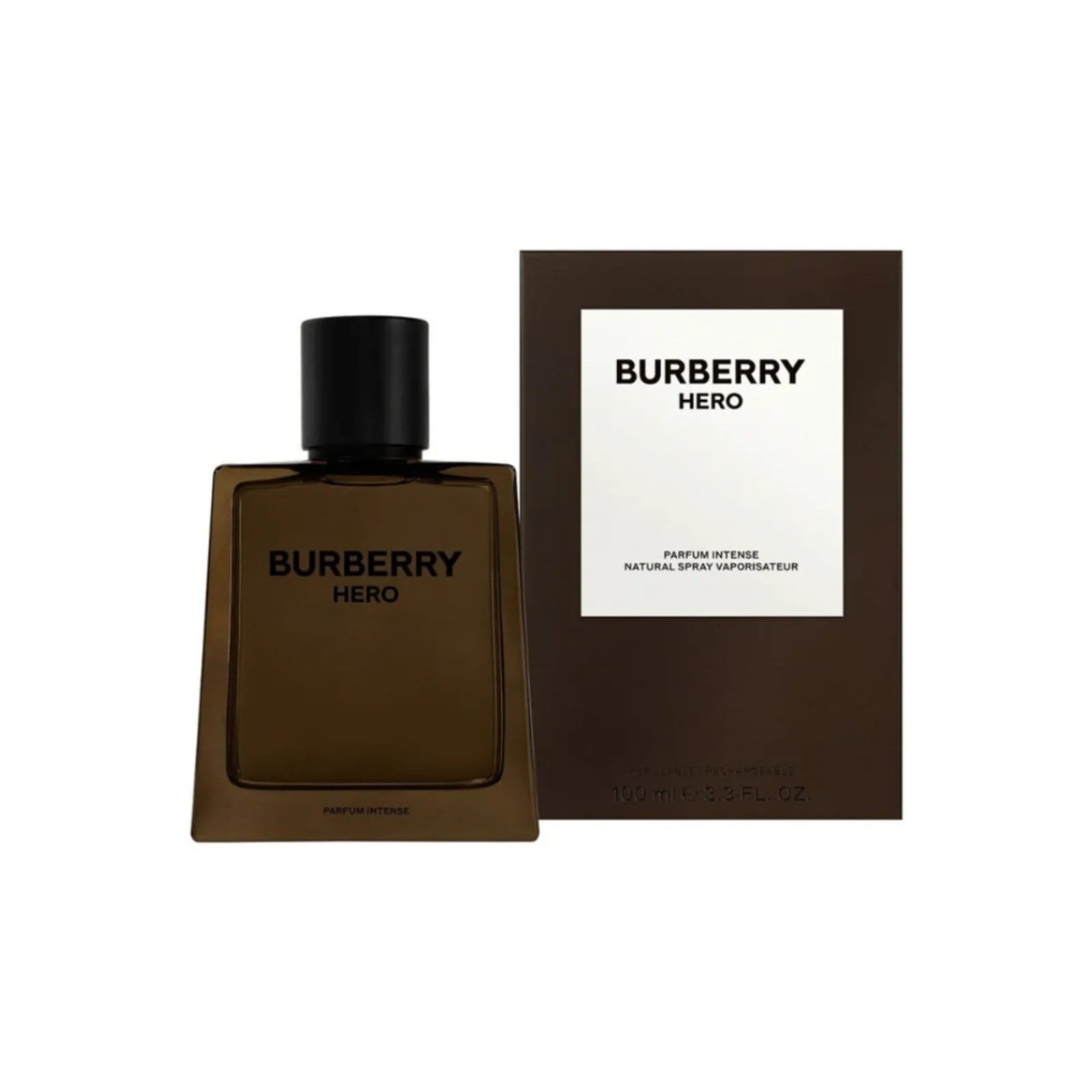 Vista 2 Perfume Hero Parfum Intense Burberry Masculino Burberry marrom
