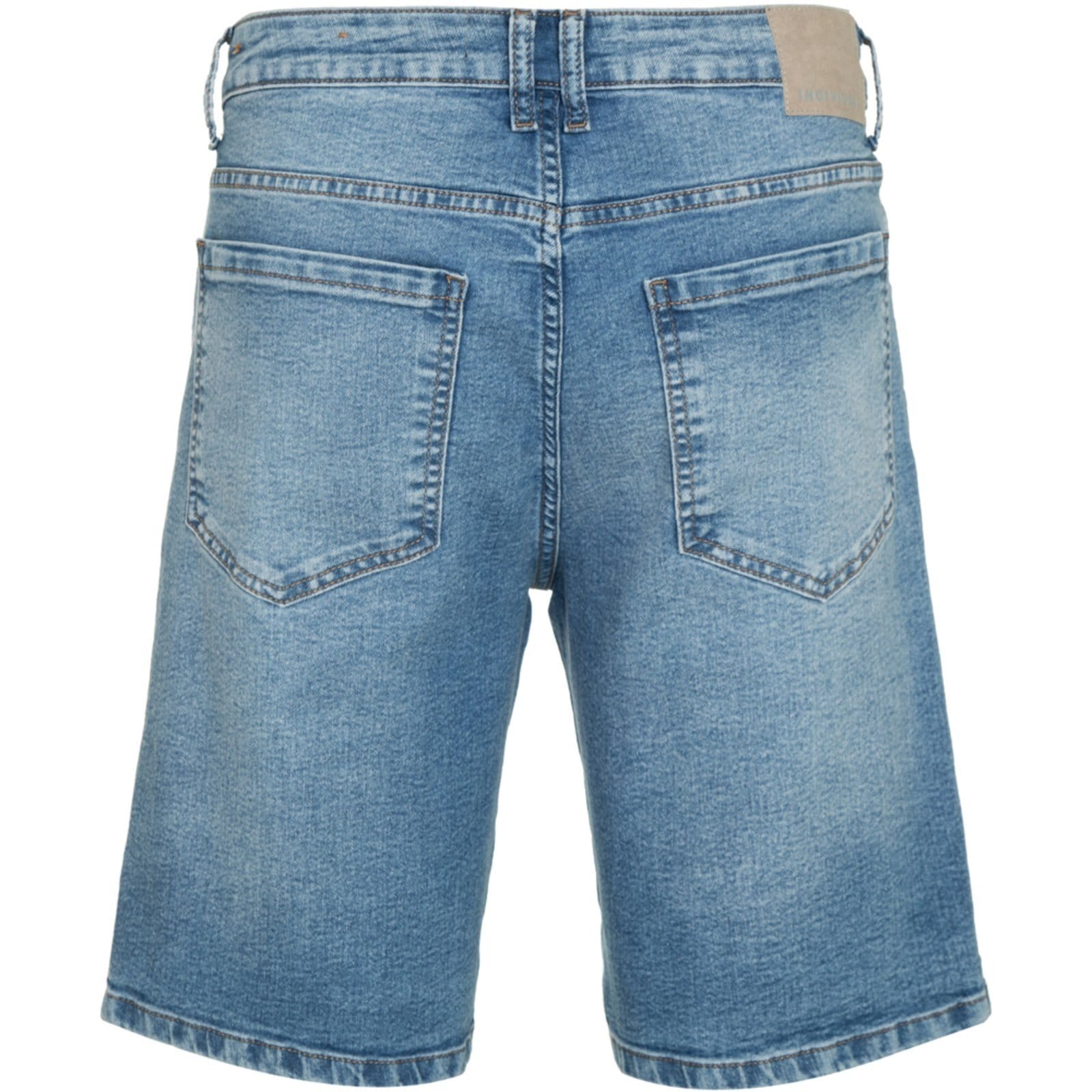 Vista 2 Bermuda Jeans Individual Concept Pr26 Claro Masculino Individual azul