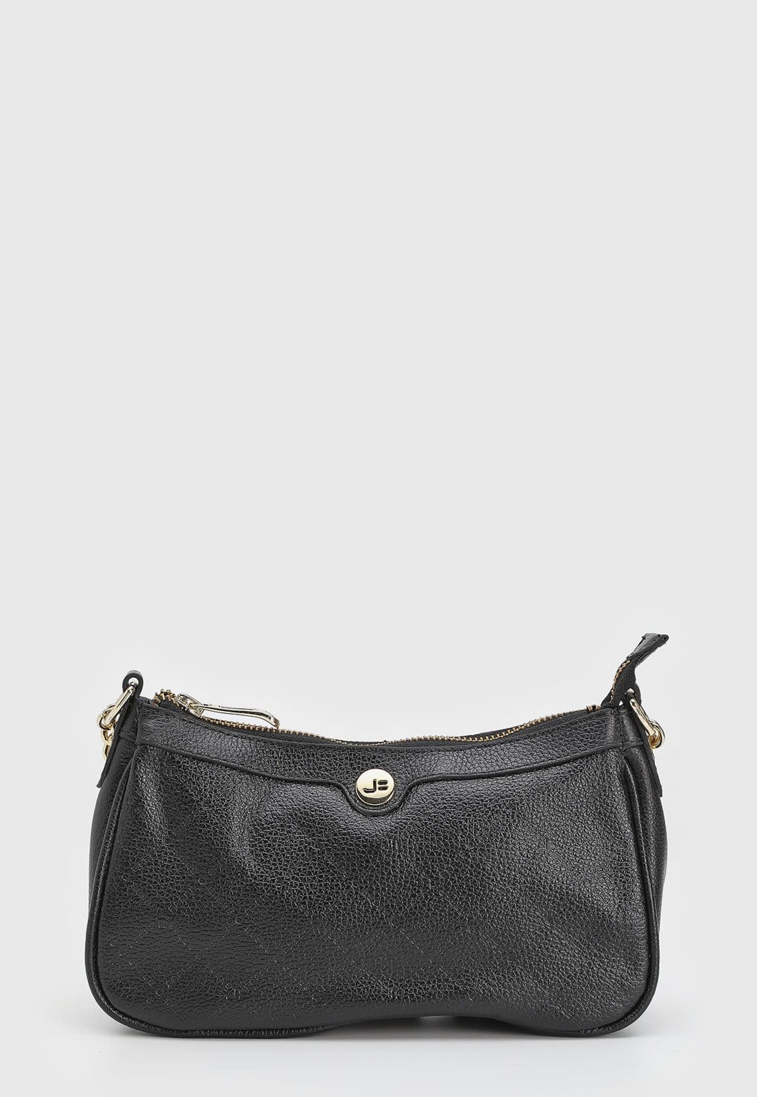Bolsa Feminina Jorge Bischoff Alça Corrente Preta