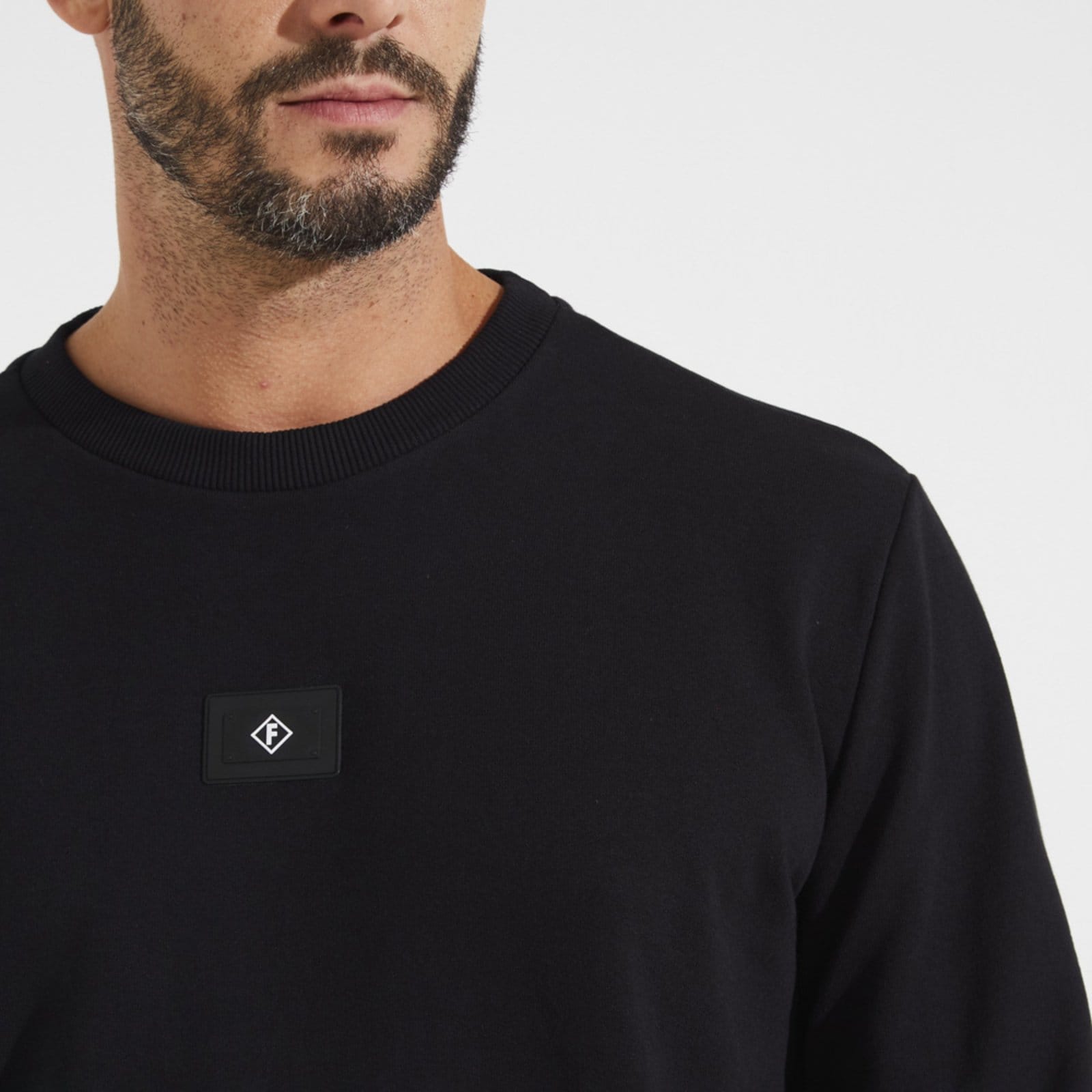 Vista 2 Moletom Forum Patch Ou25 Masculino Forum preto