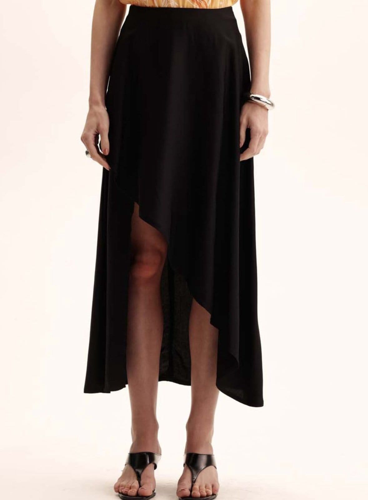 Saia Midi Assimétrica Triton