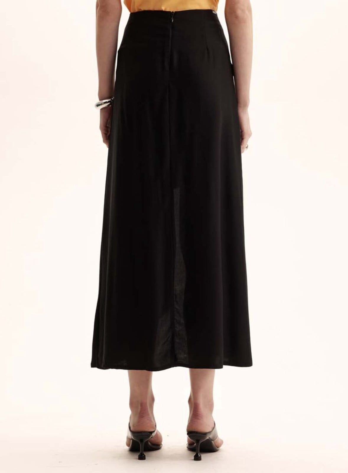 Vista 2 Saia Midi Assimétrica Triton Triton preto