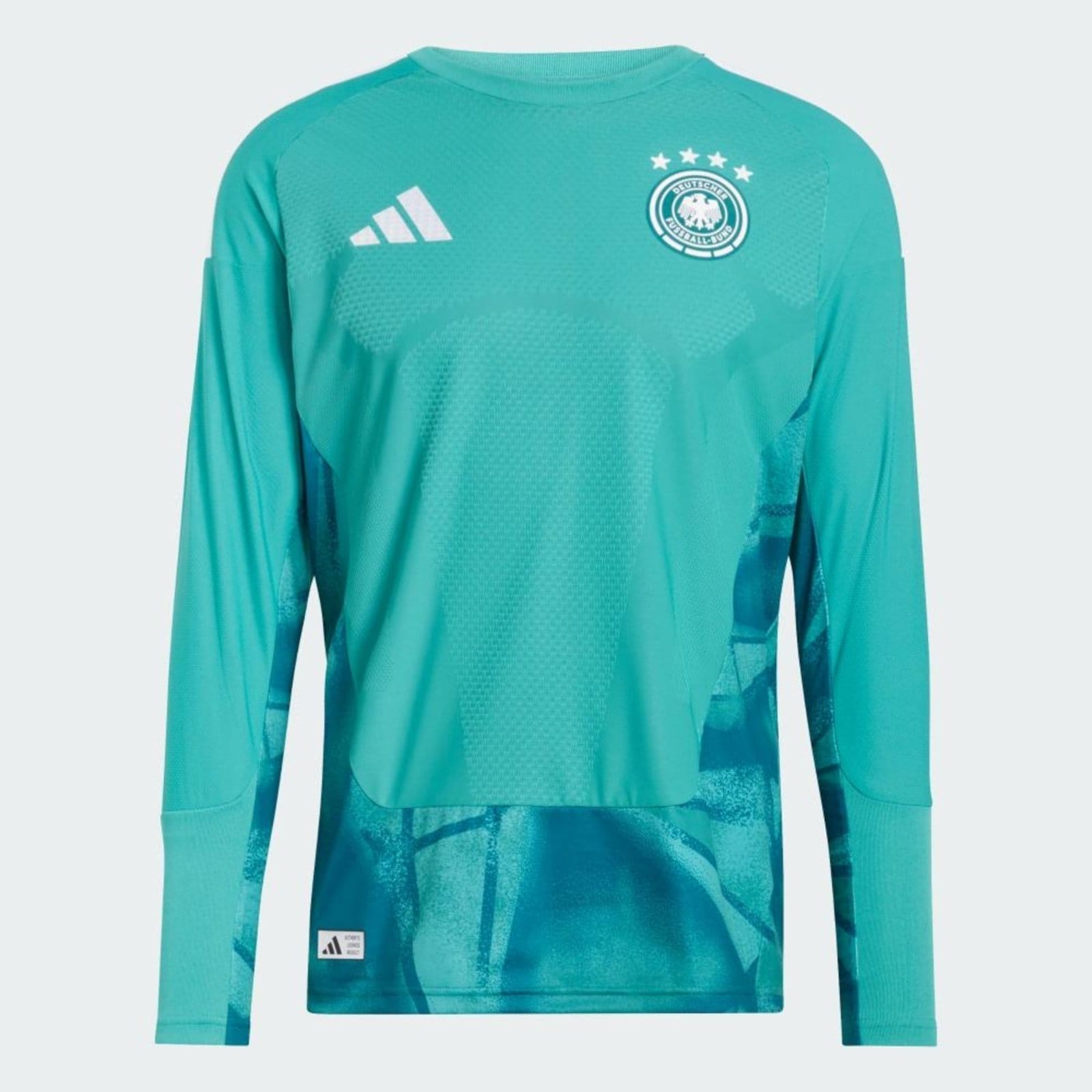 Vista 2 Camisa autêntica do goleiro da Alemanha 26 Home adidas Performance Adidas verde