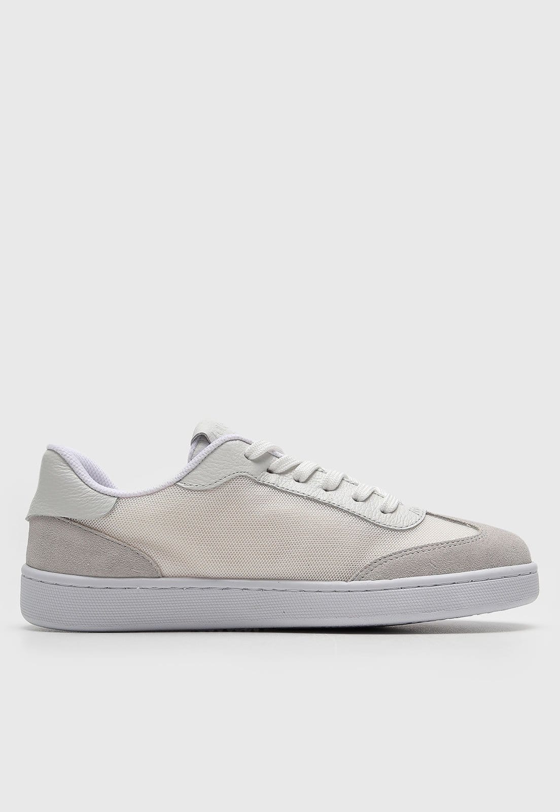 Vista 2 Tênis Feminino Loucos e Santos Couro Loucos e Santos branco