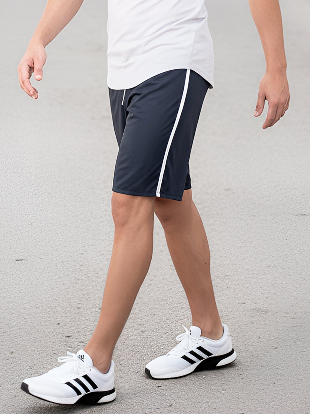 Bermuda Masculina Listra Lateral Frent's Short Tactel Academia Treino