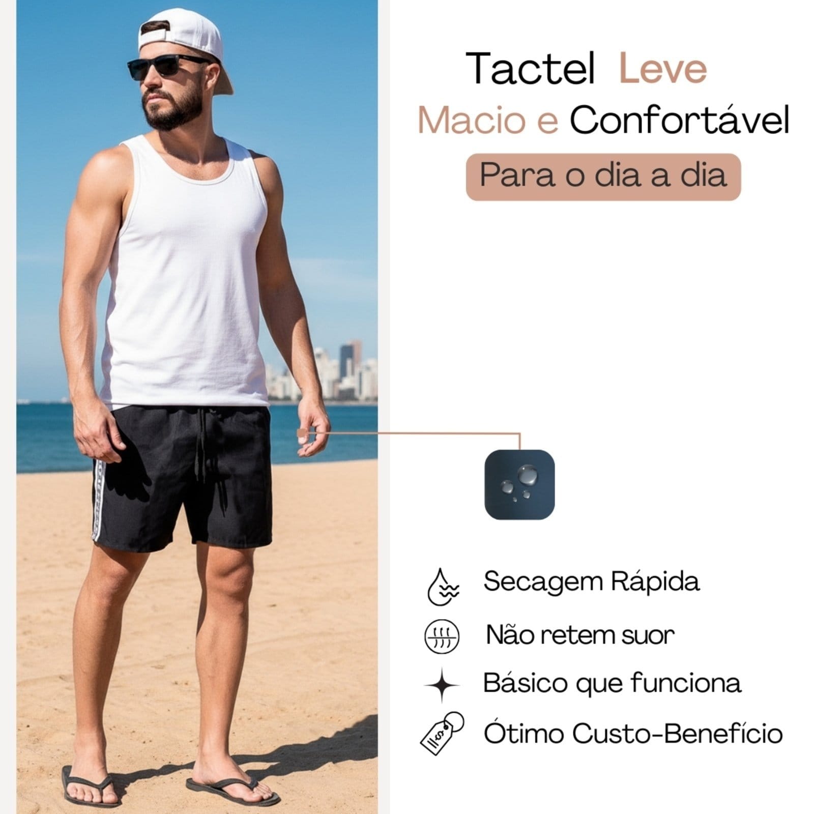 Vista 2 Short Popular Masculino Frent`s Bermuda Curta Básico Esporte Casual Praia Frent's preto