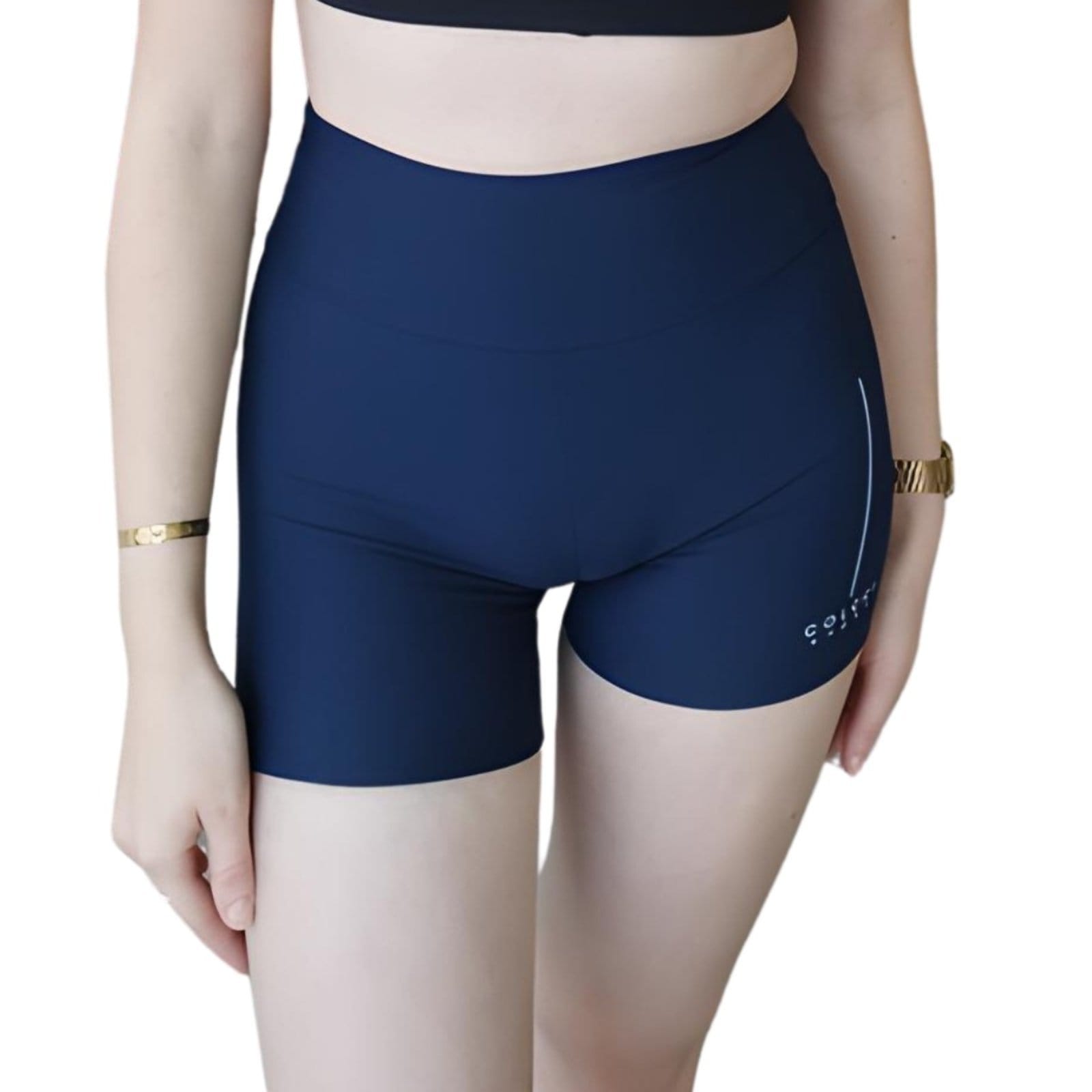 Vista 2 Bermuda Perfect Fit Velocity Colci Sport Colcci azul marinho