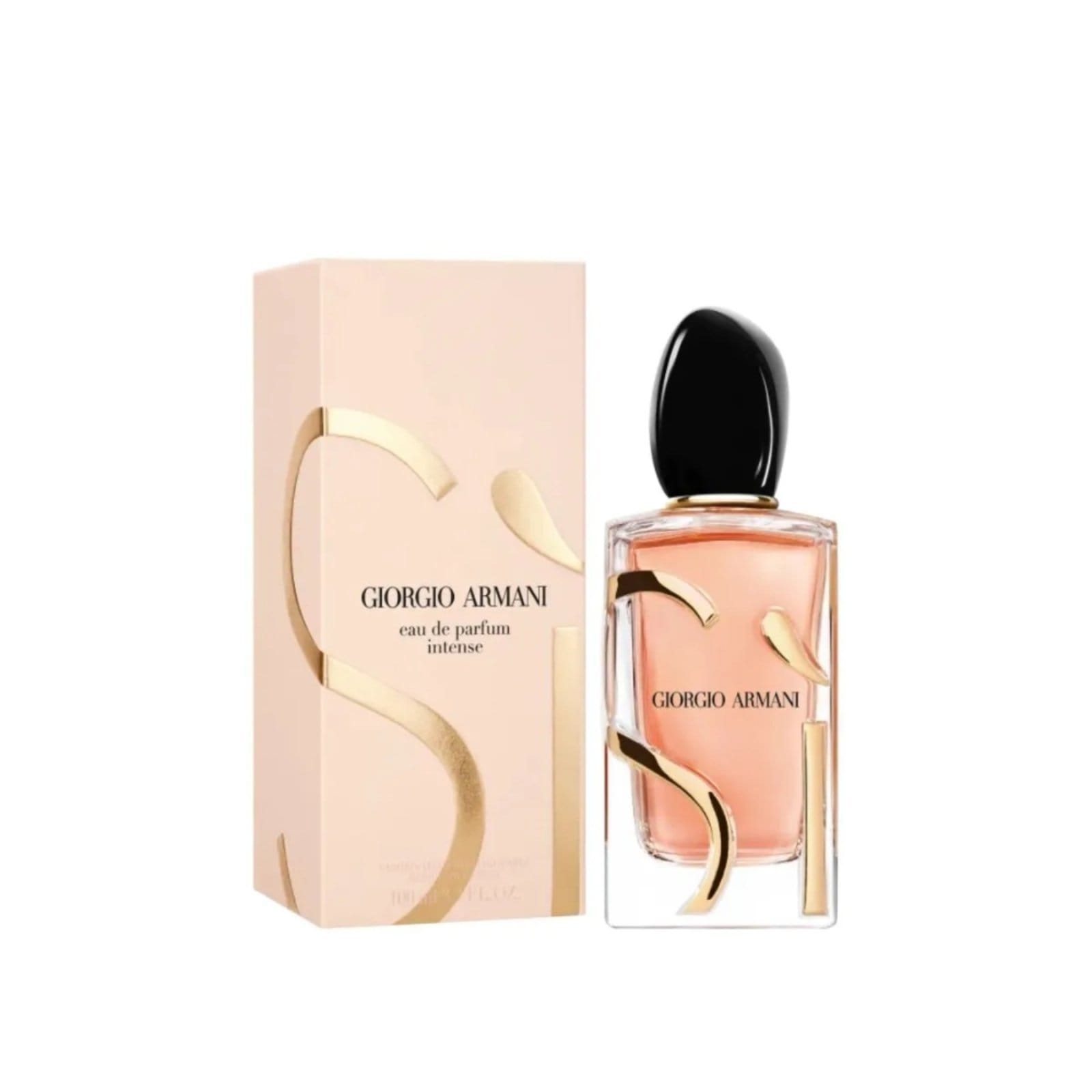 Vista 2 Perfume Armani Sí Eau de Parfum Intense Feminino Recarregável Giorgio Armani bege