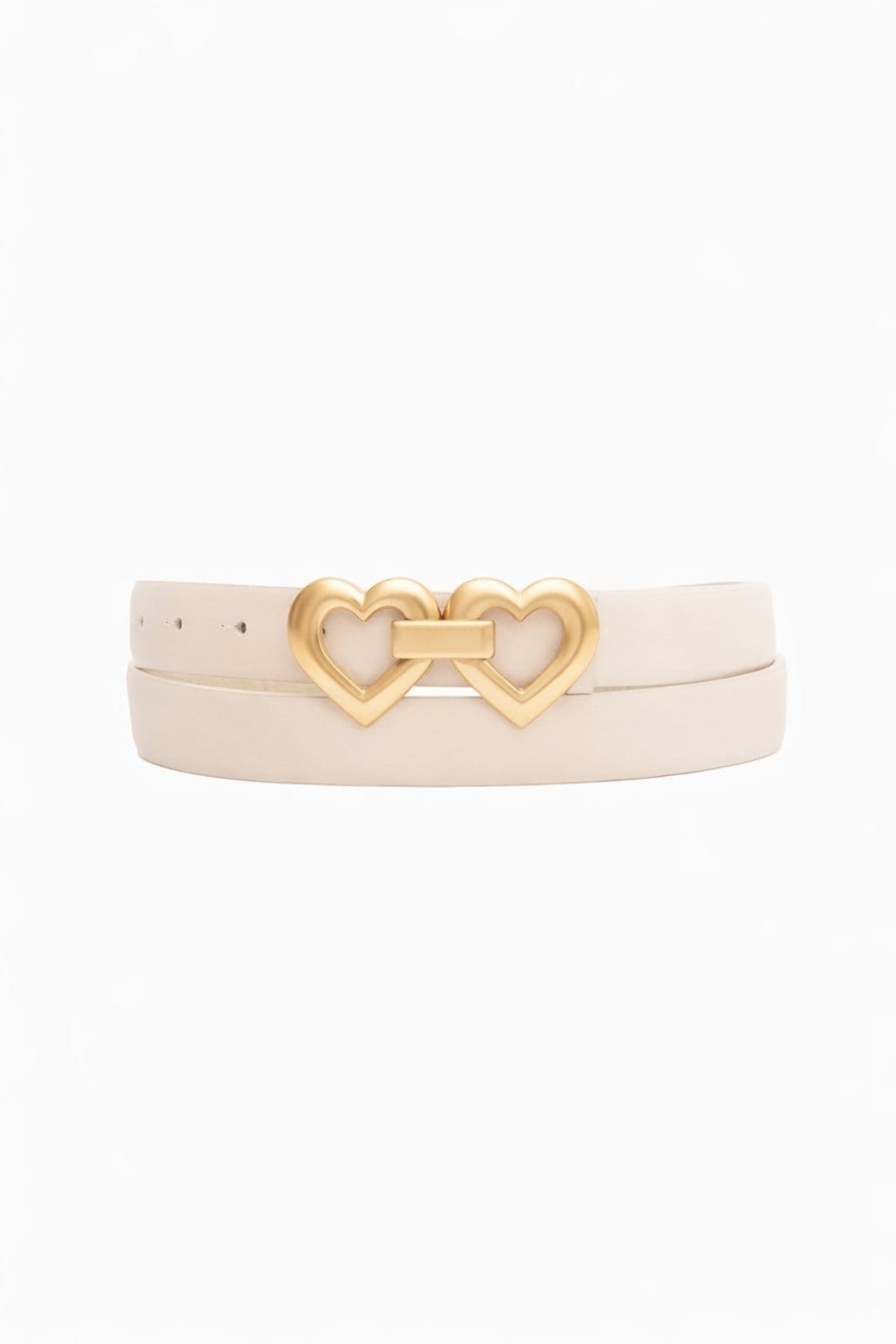 Vista principal Cinto Double Heart D Bell Outelet Fashion Off-White D BELL OUTLET FASHION off-white white