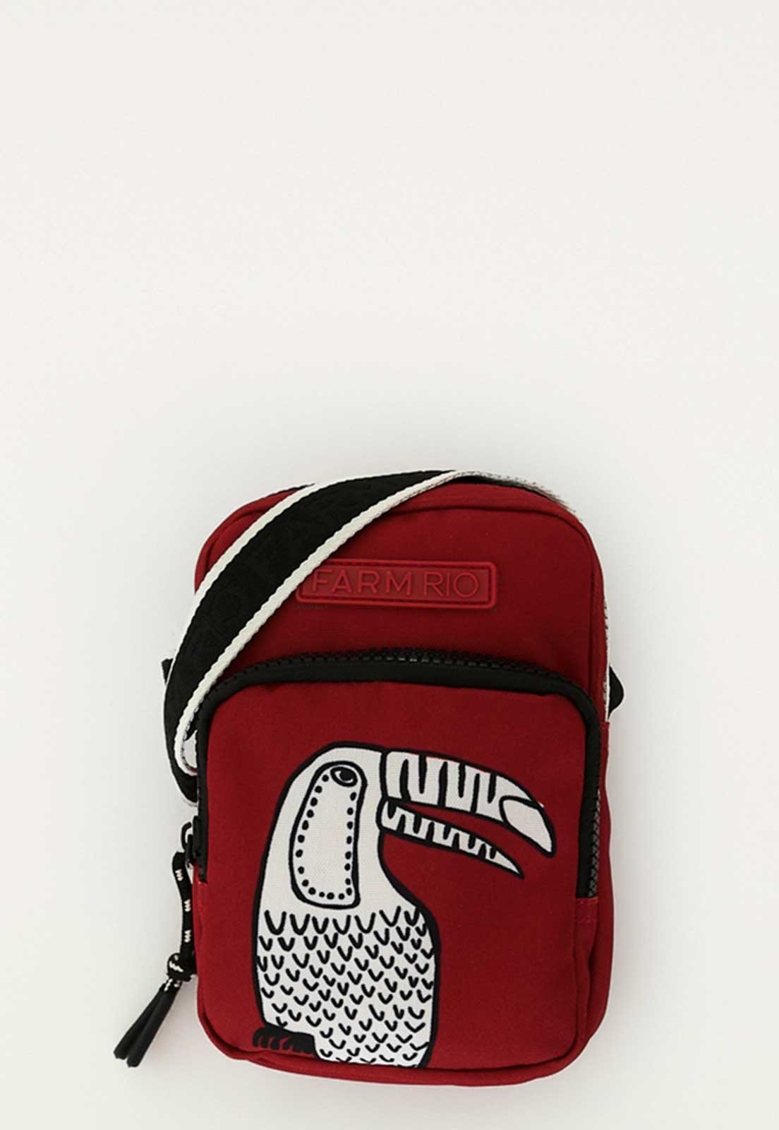 Bolsa Feminina FARM Da Gema Tucano Vermelha