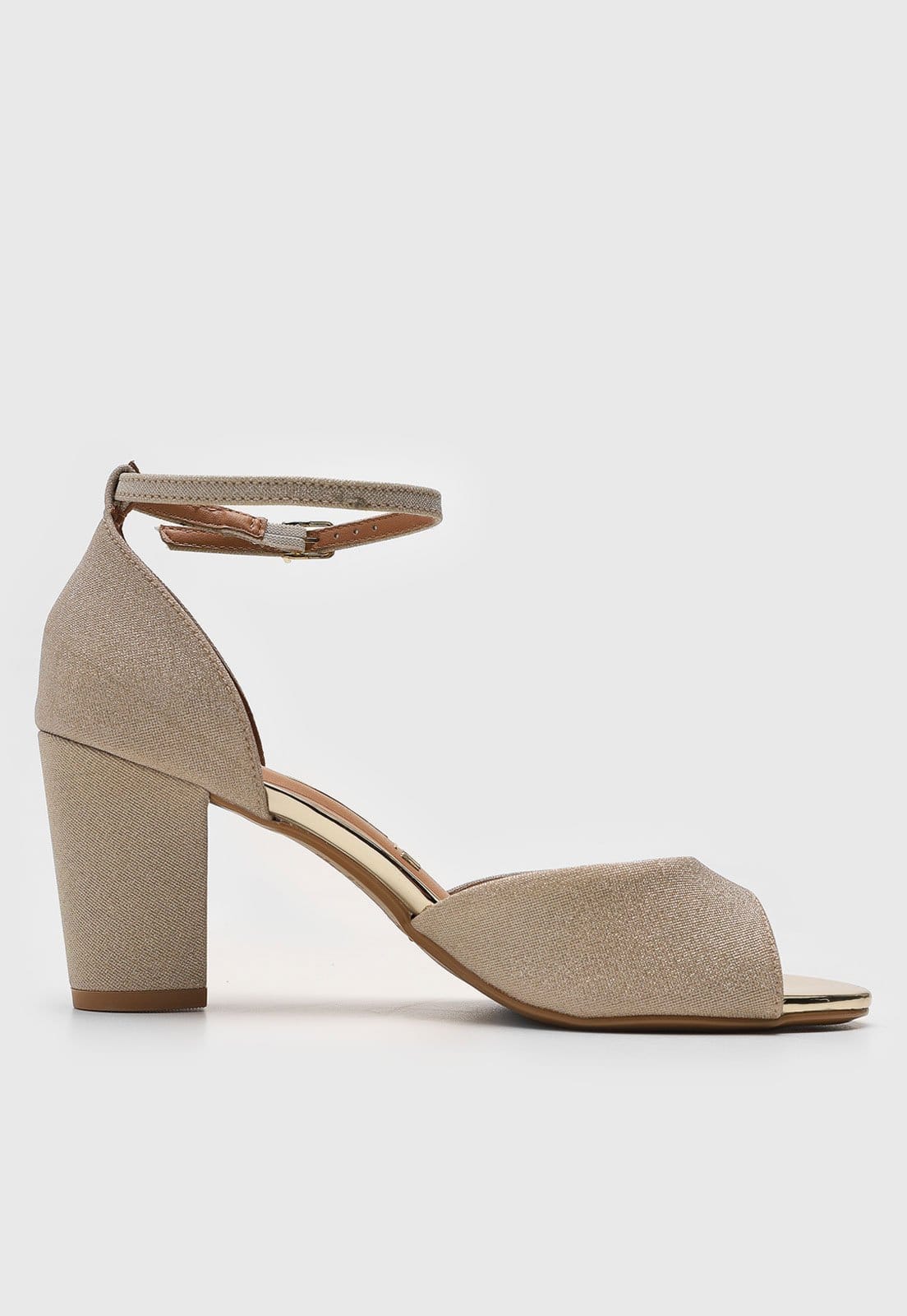 Vista 2 Sandália Vizzano Metalizado Dourada VIZZANO dourado