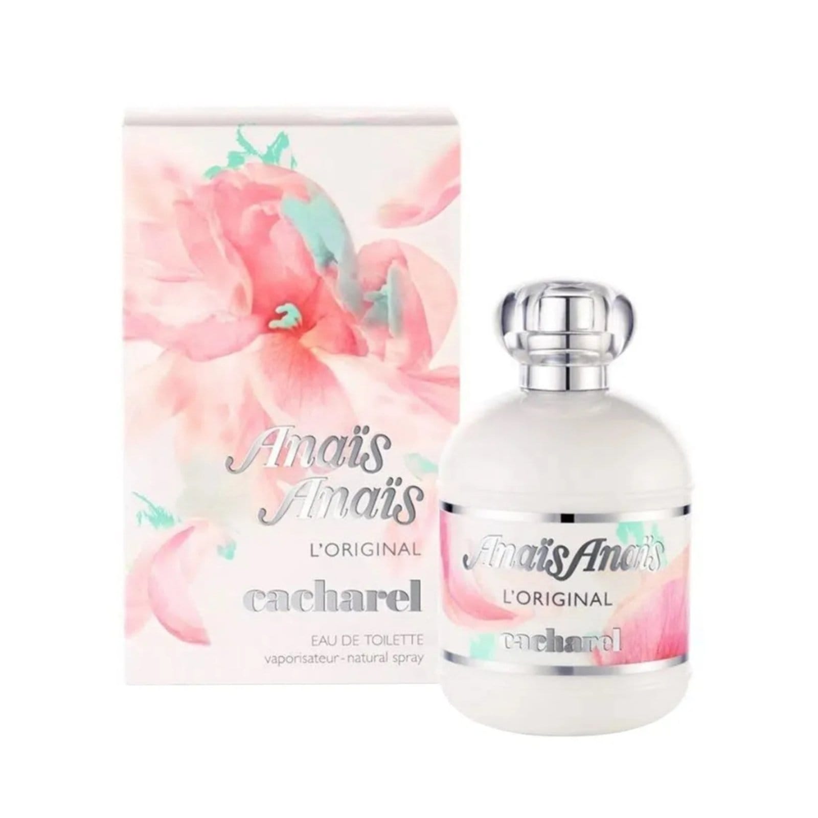 Vista 2 Perfume Cacharel Anais Anais Eau de Toilette Feminino Cacharel branco/rosa