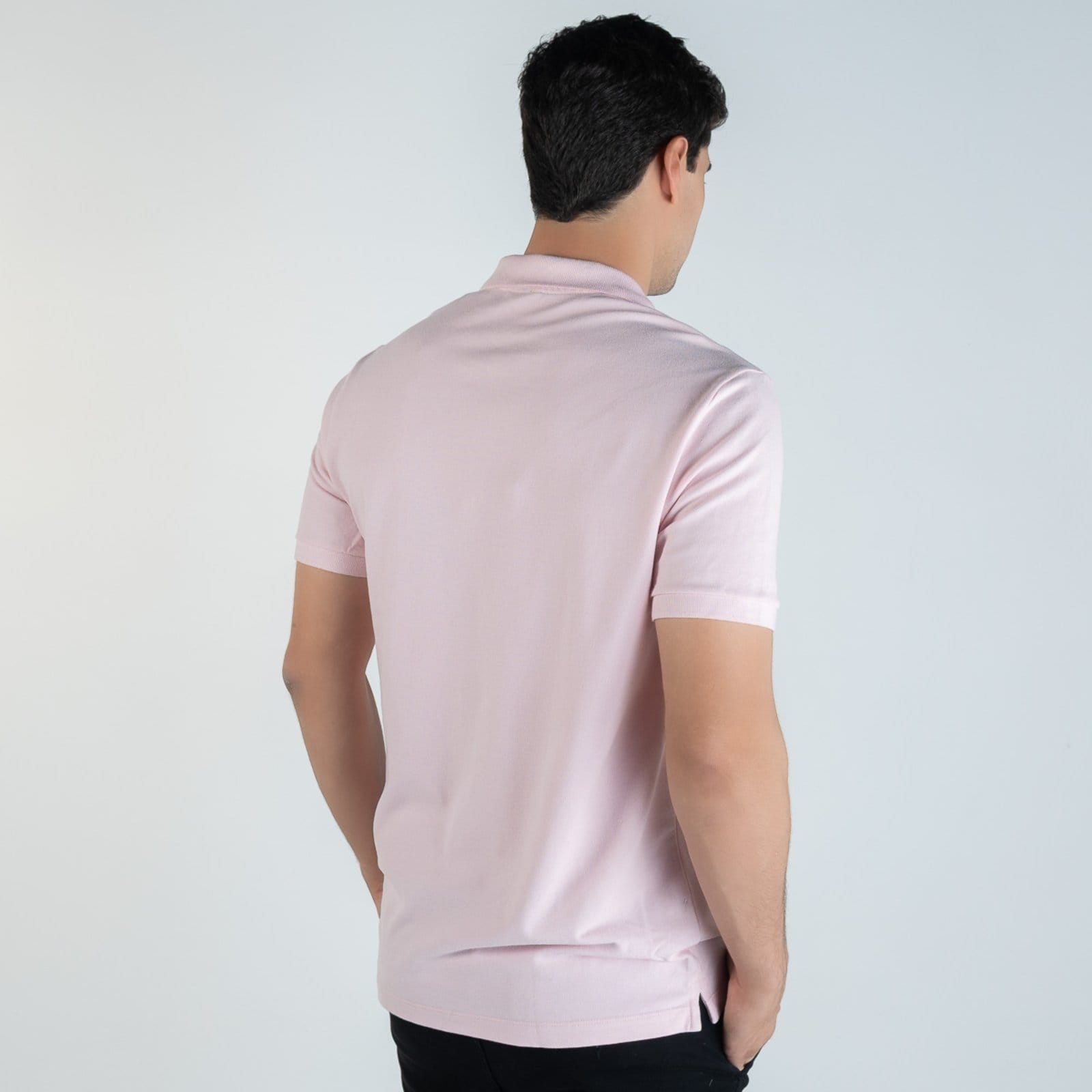 Vista 2 Camisa Polo Calvin Klein Básica Claro Calvin Klein rosa