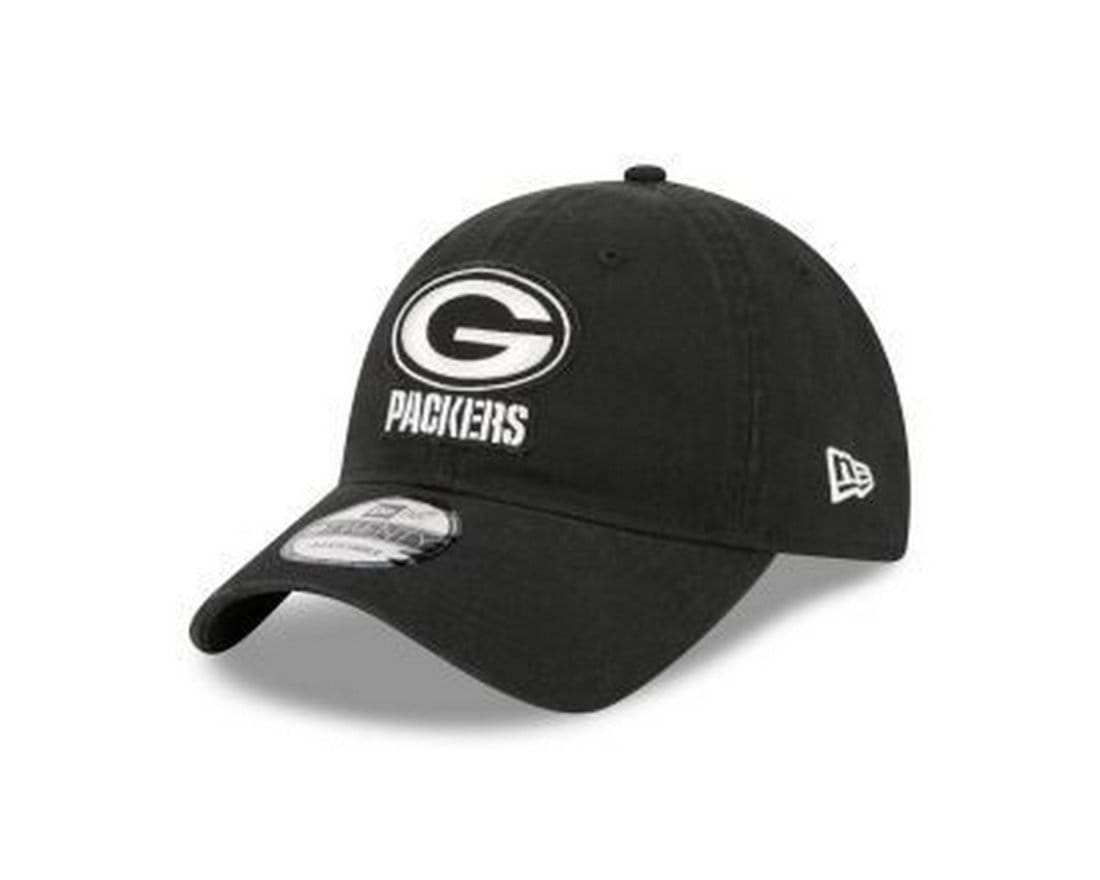Boné New Era 9TWENTY STRAPBACK Green Bay Packers NFL Preto