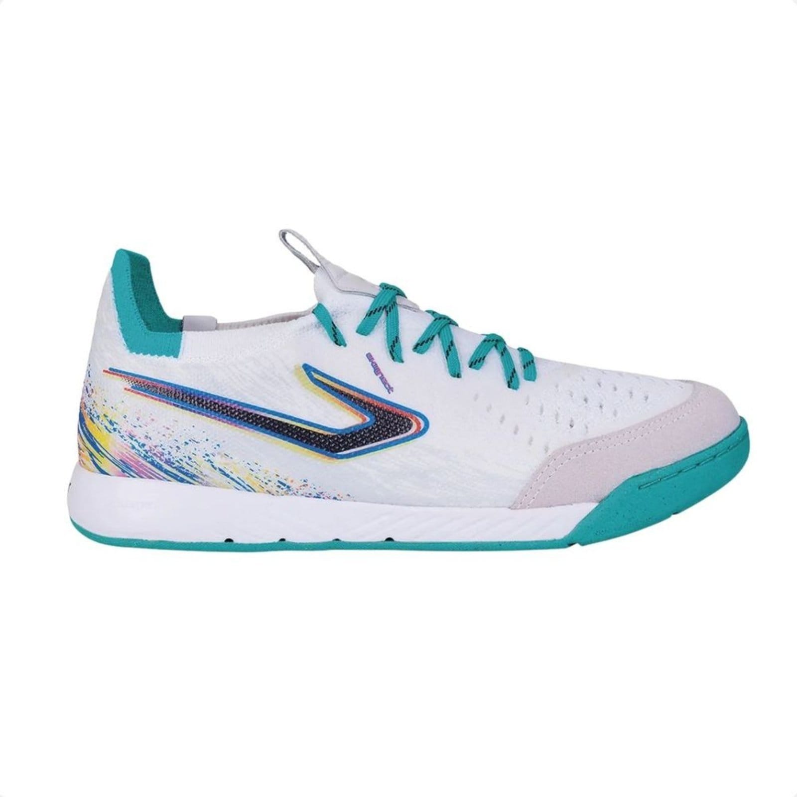 Chuteira Indoor Masculina Topper Dominator Fuse Ii Branca