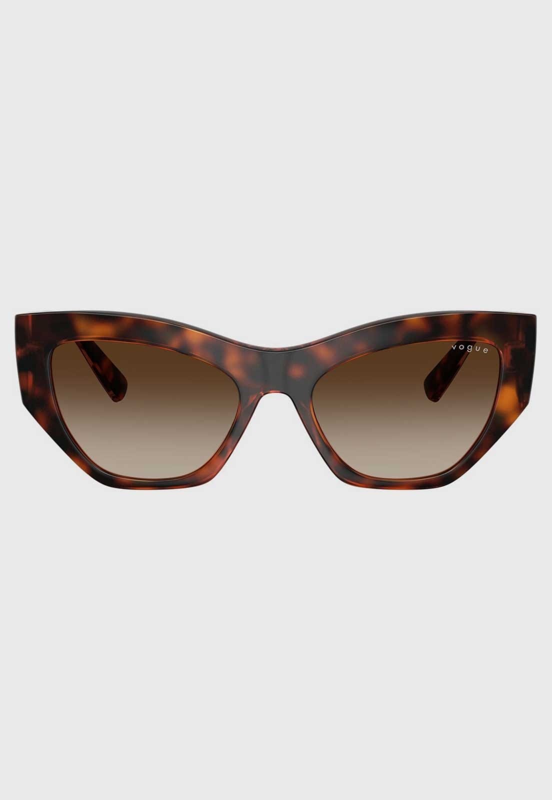 Vista 2 Óculos de Sol Feminino Vogue Gatinho Vogue preto