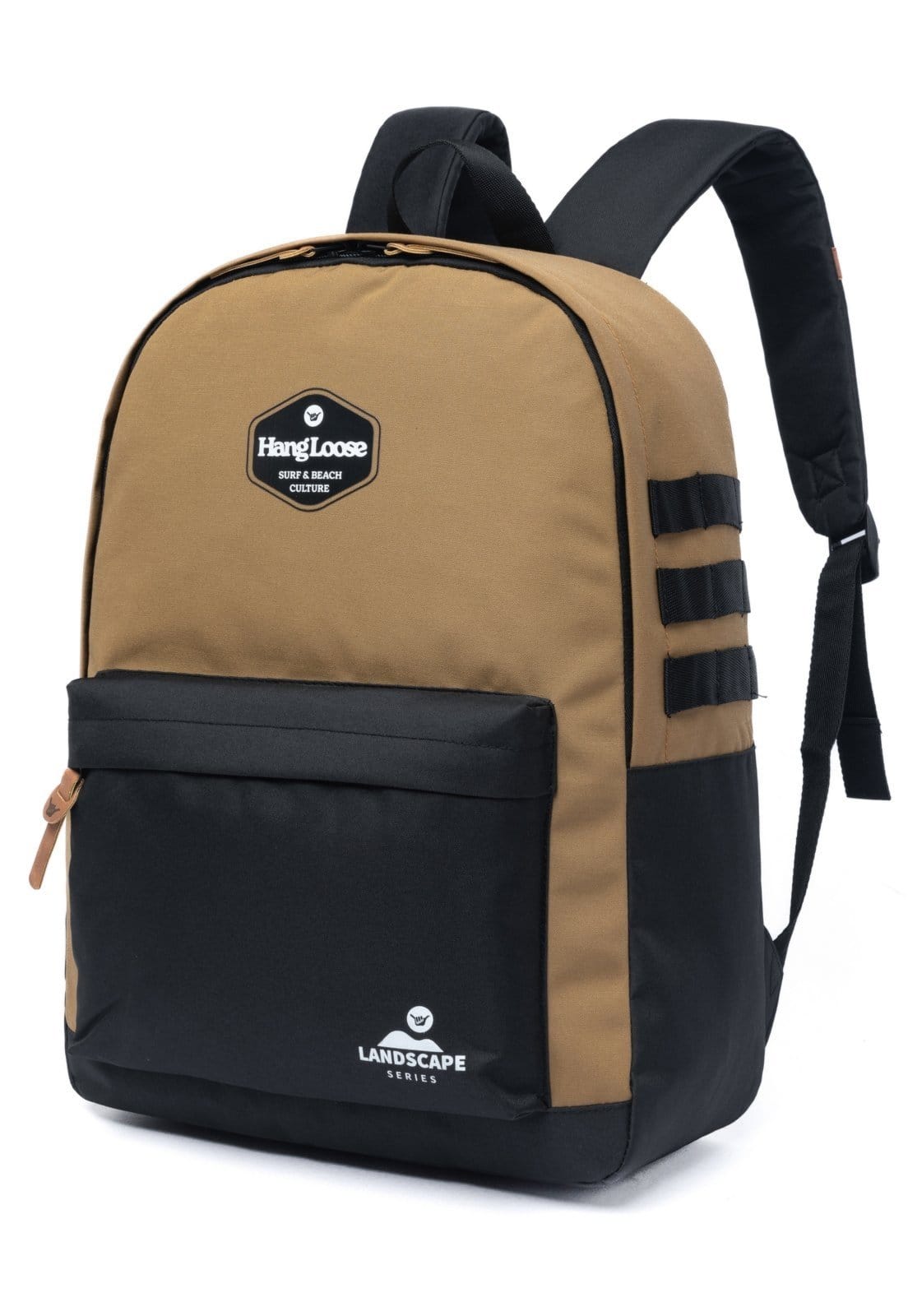 Mochila Bolsa Escolar Espaçosa Hang Loose Masculina Resistente Casual - 2