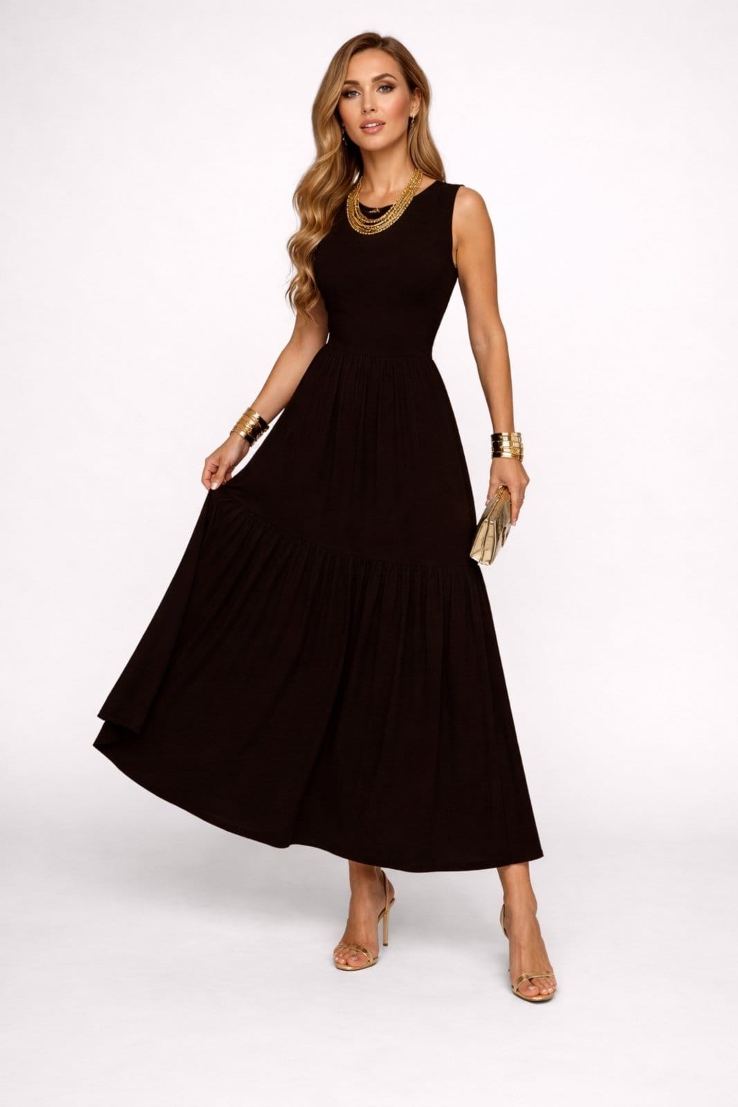 Vestido Longo D Bell Outlet Fashion