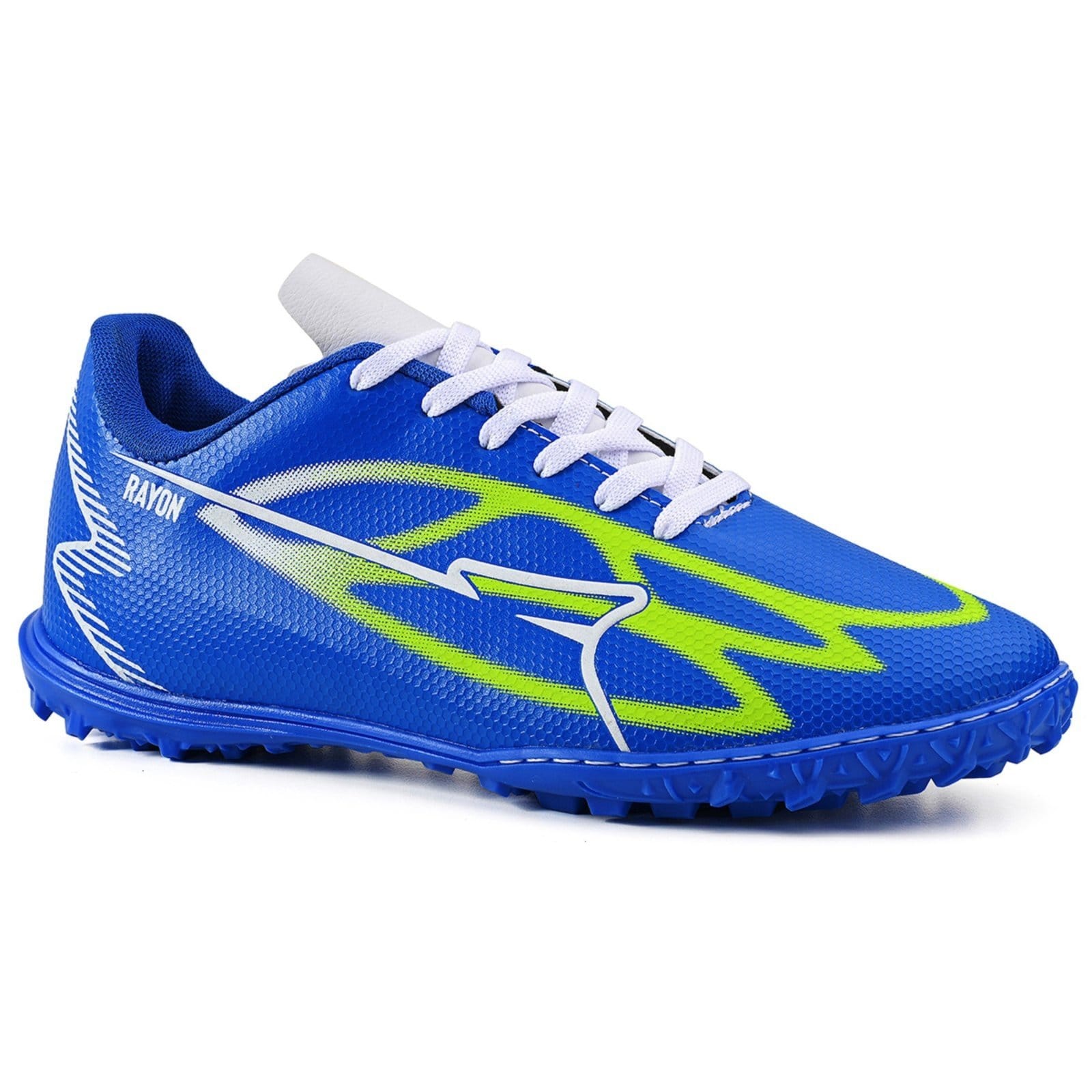 Vista 2 Chuteira de Futebol Society Masculina Para Grama Sintetica Material Sintetico CALCADOS LGHT LIGHT azul