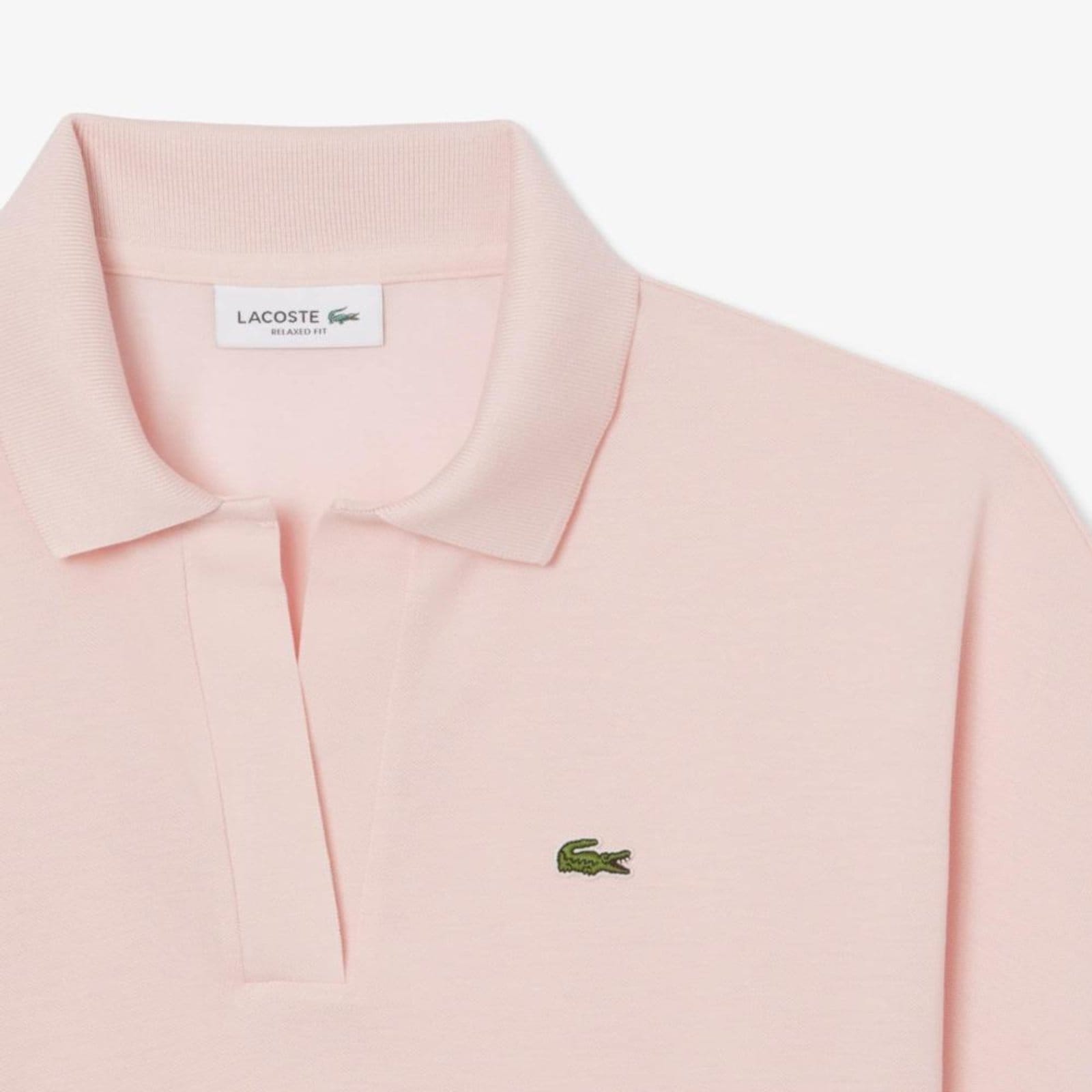 Vista 2 Camisa Polo Fluid Piqué Ajuste Folgado Lacoste rosa