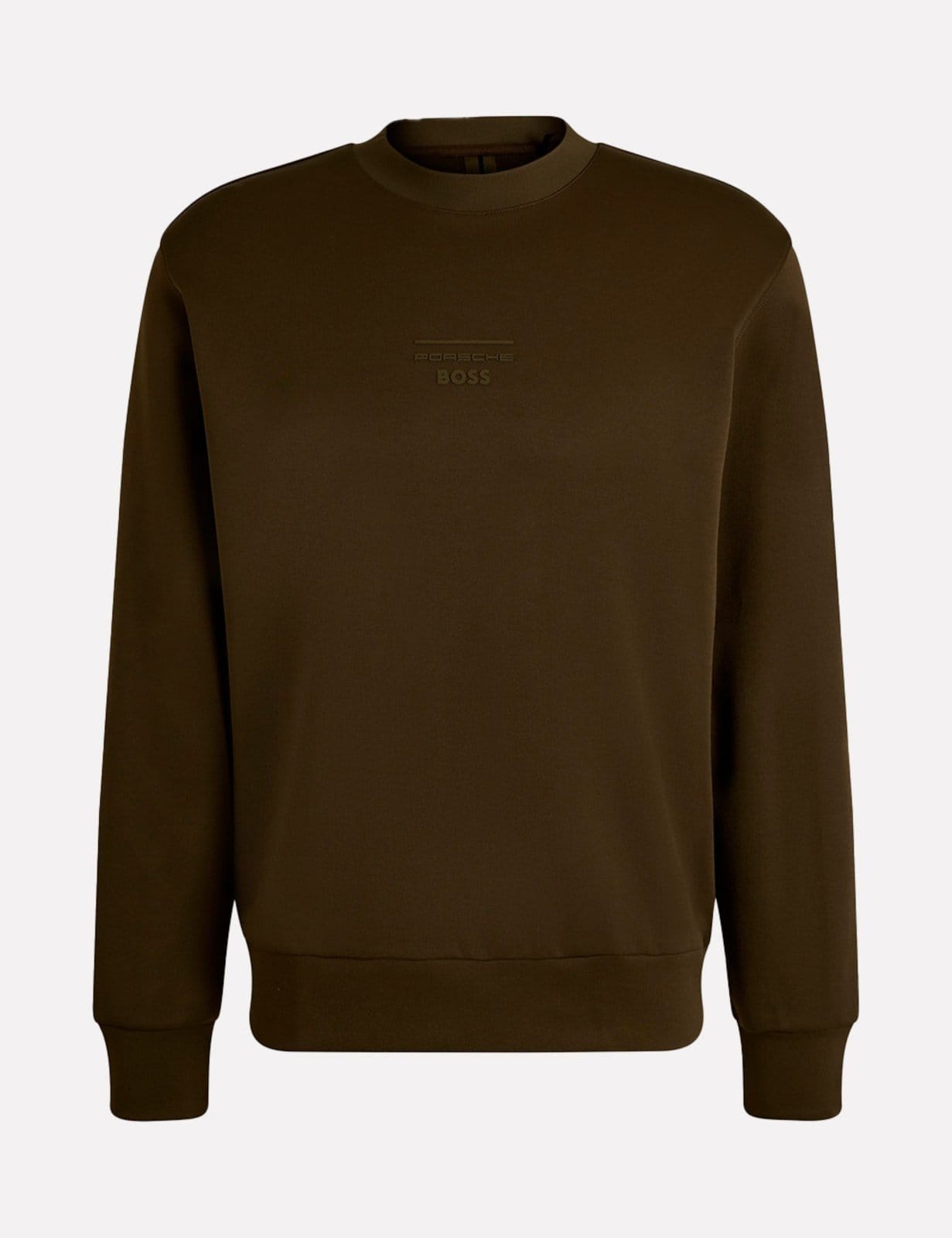 Vista 2 Blusa Hugo Boss X Porsche Masculina Moletom Regular C-Soleri 71 Militar Hugo Boss verde