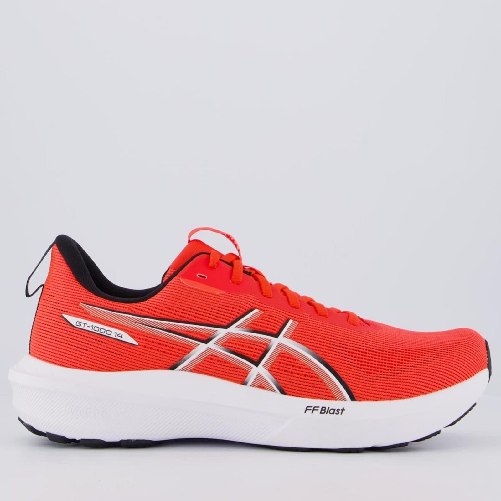 Tênis Asics GT 1000 14 Vermelho Neon