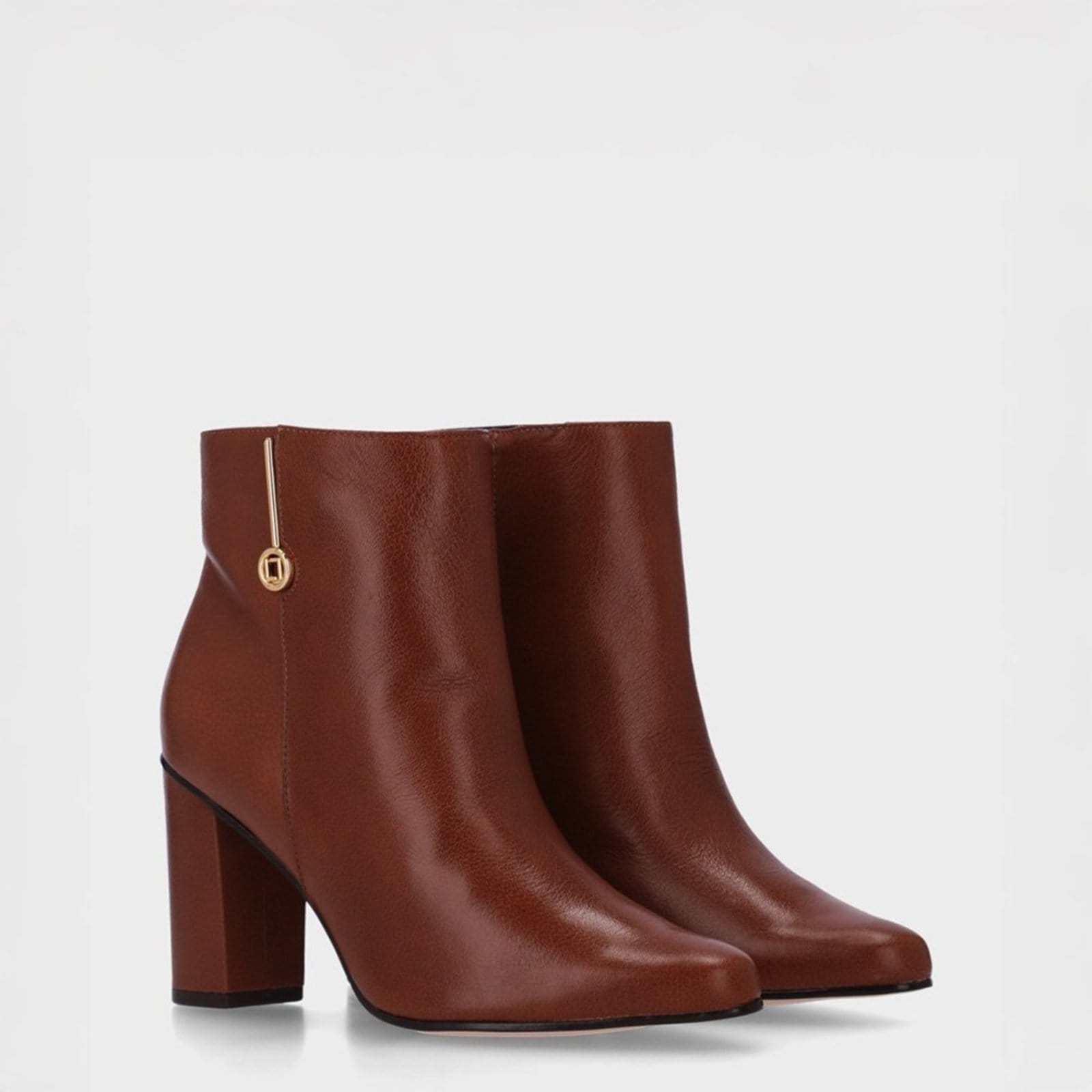 Vista 2 Bota Cano Curto Luz da Lua - 56510030 Luz Da Lua Luz Da Lua marrom