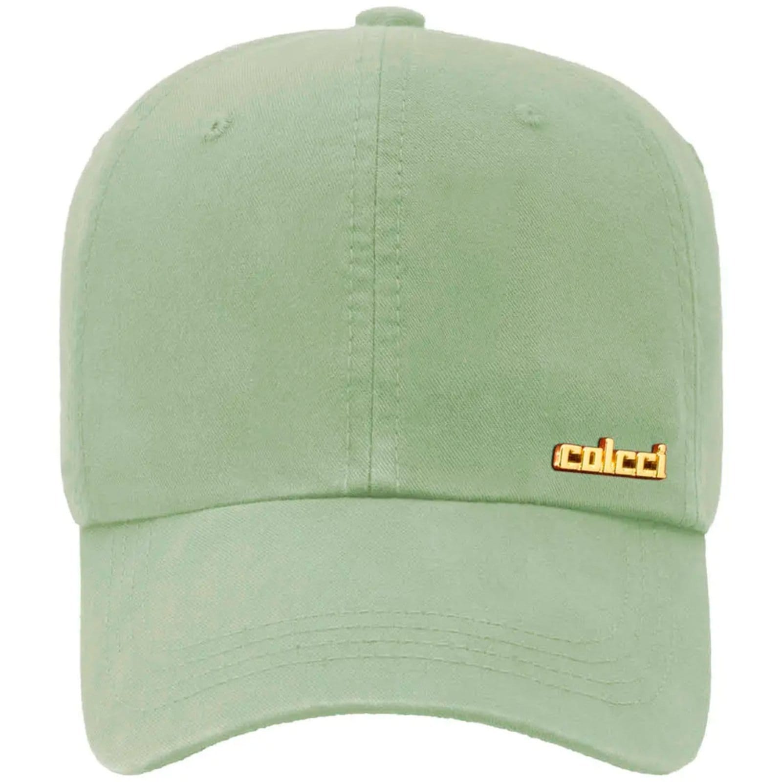 Vista 2 Boné Colcci Metal Gold Pr26 Verde Masculino Colcci verde gold