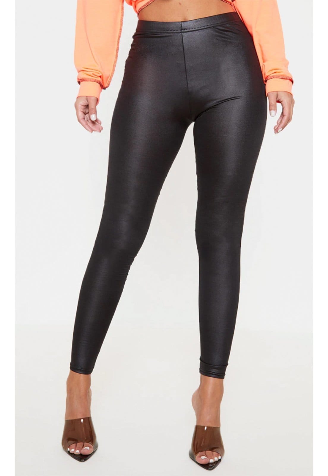 Calça Legging Rioutlet Cirrê Preta