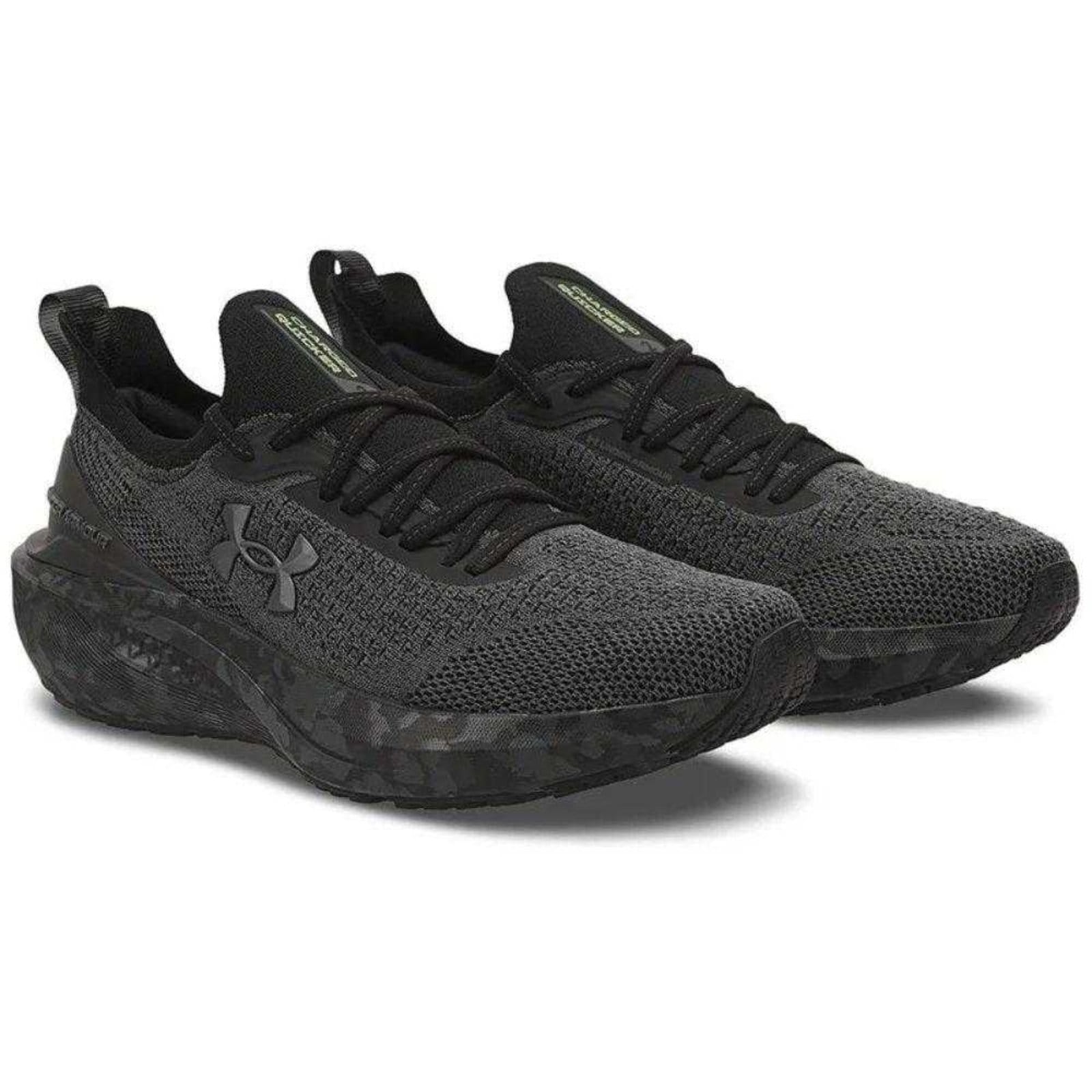 Vista 2 Tênis Masculino Under Armour Charged Quicker 2 Under Armour preto
