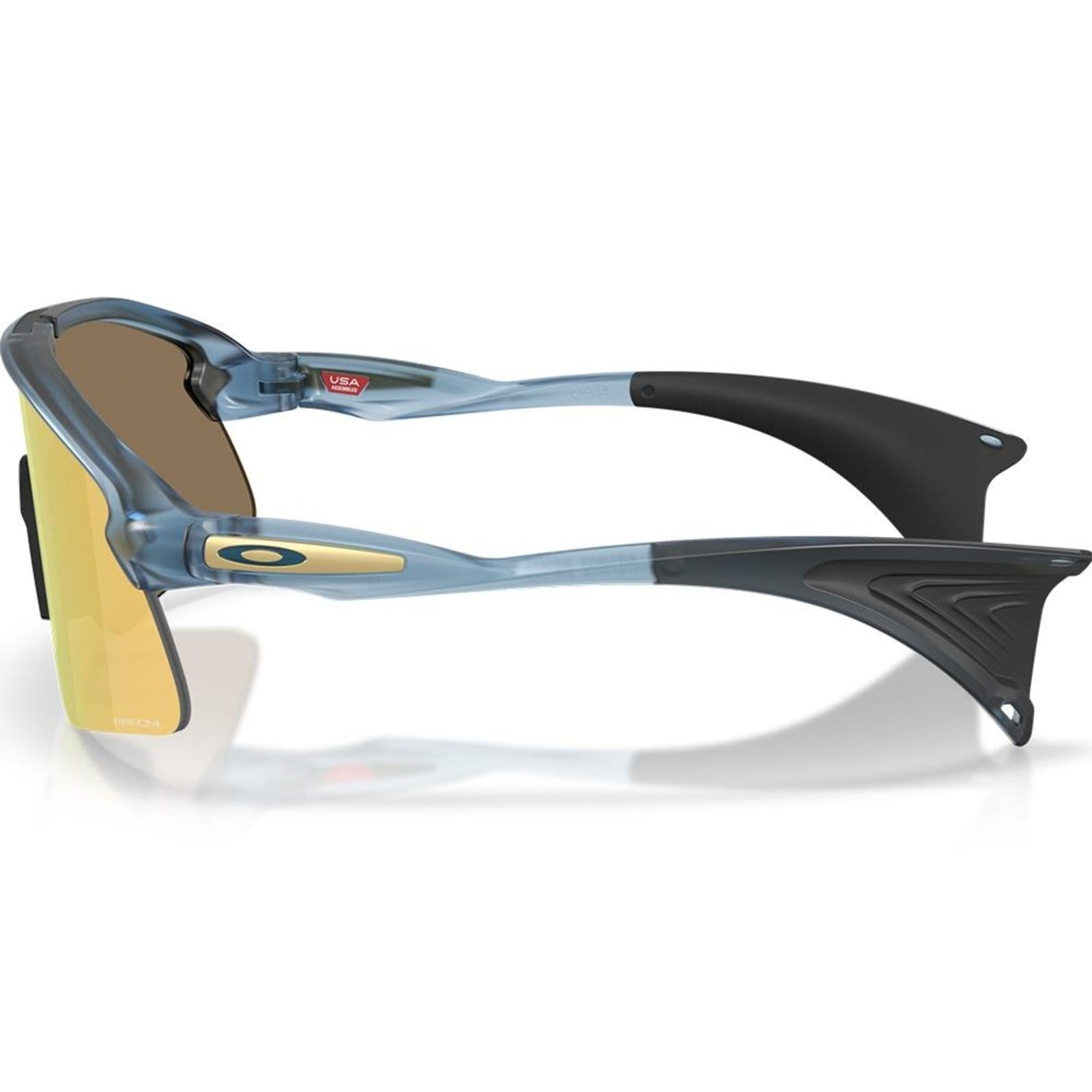 Vista 2 Óculos de Sol Oakley Stunt Devil S Matte Transparent Abyss Oakley preto transparent