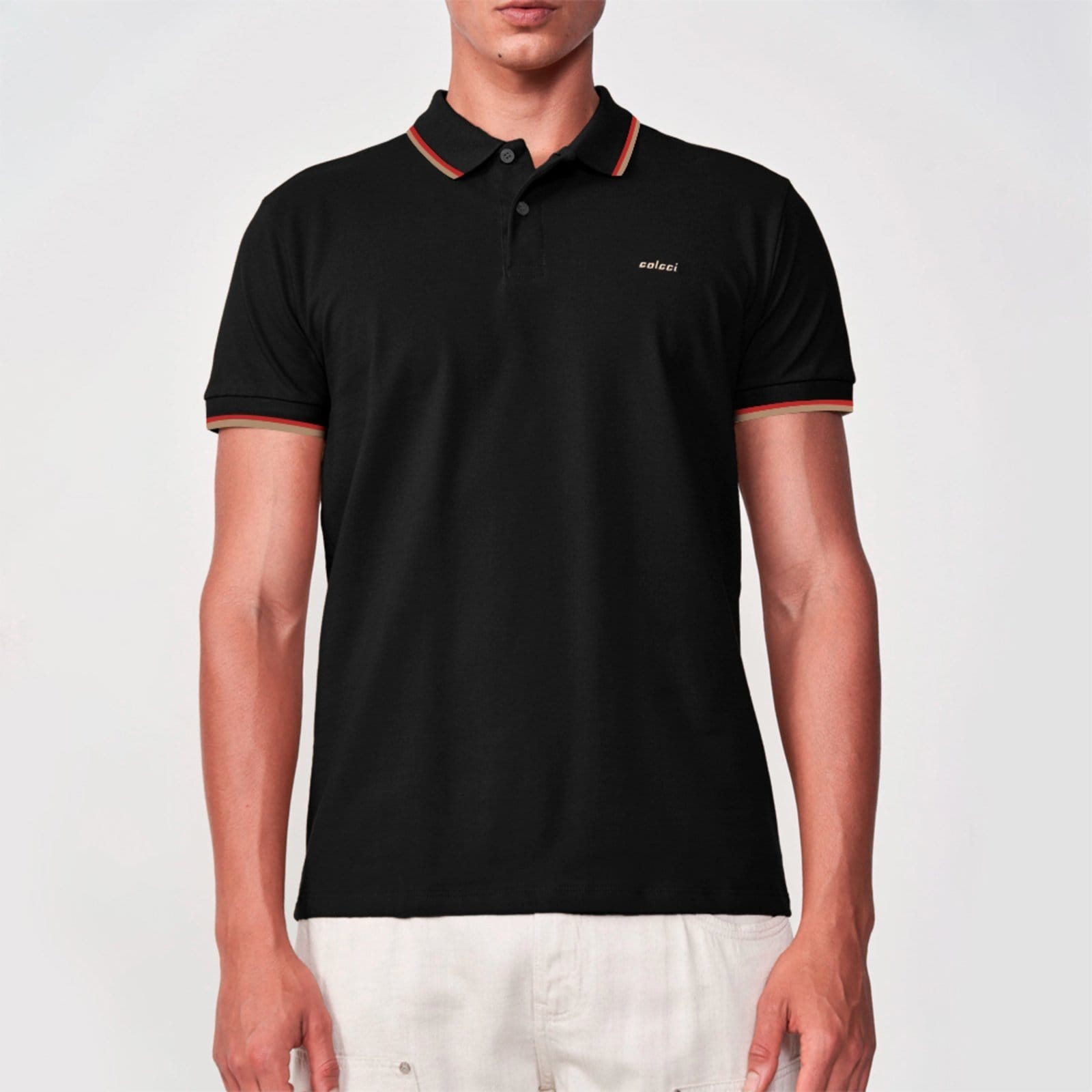Camisa Polo Colcci Dual Line Ve26 Masculino