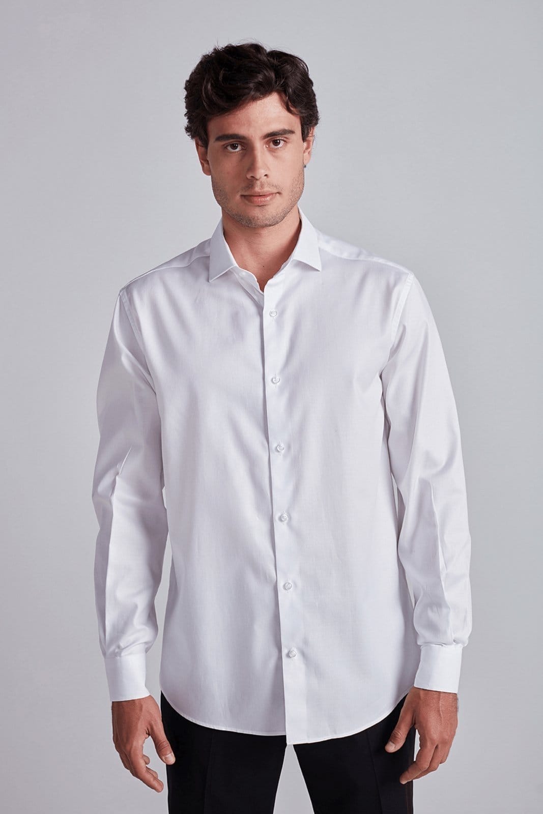 HIGHSTIL Camisa Social Lisa Algodão Pima Slim Fit