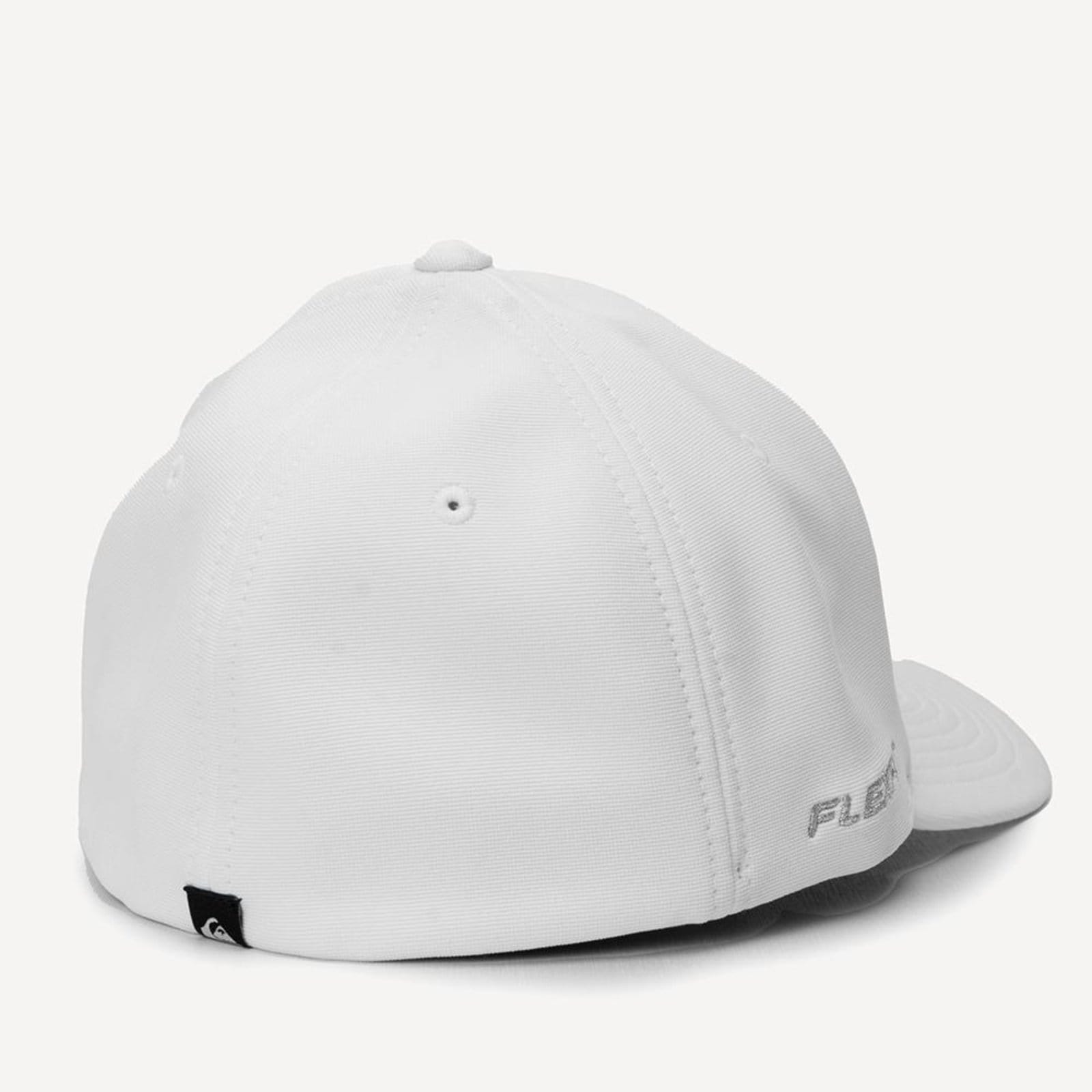 Boné Quiksilver Aba Curva Omni Chrome Line SM26 Branco