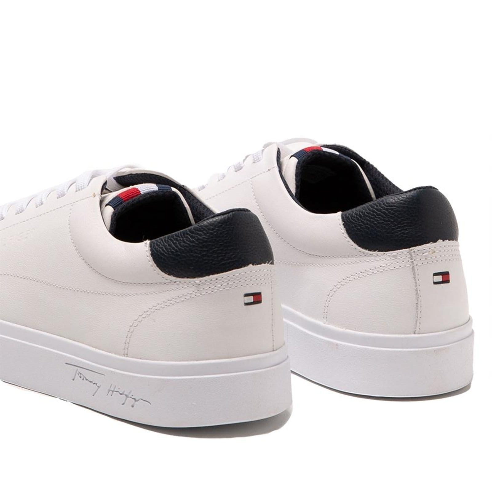 Vista 2 Tênis Tommy Hilfiger Greg 1A Masculino White Tommy Hilfiger branco white