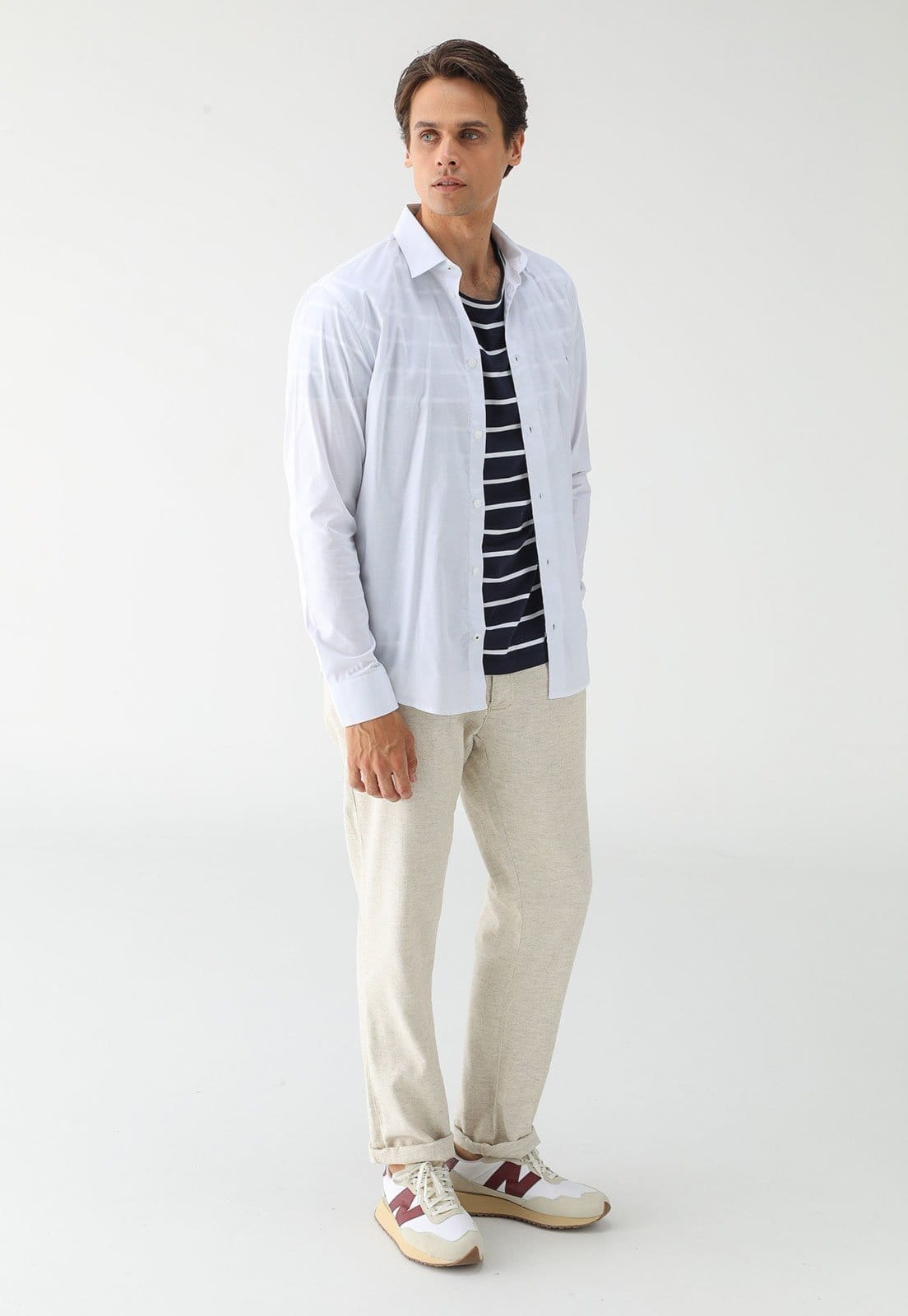 Vista 2 Camisa Reserva Reta Logo Branca Reserva branco