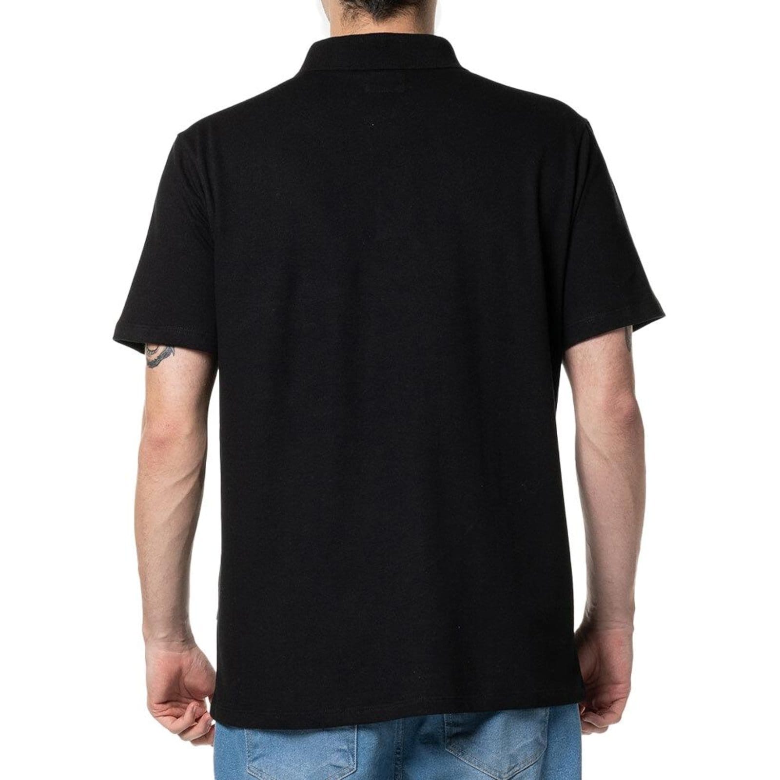 Vista 2 Camisa Billabong Polo Arch Crew Polo WT24 Masculina Billabong preto