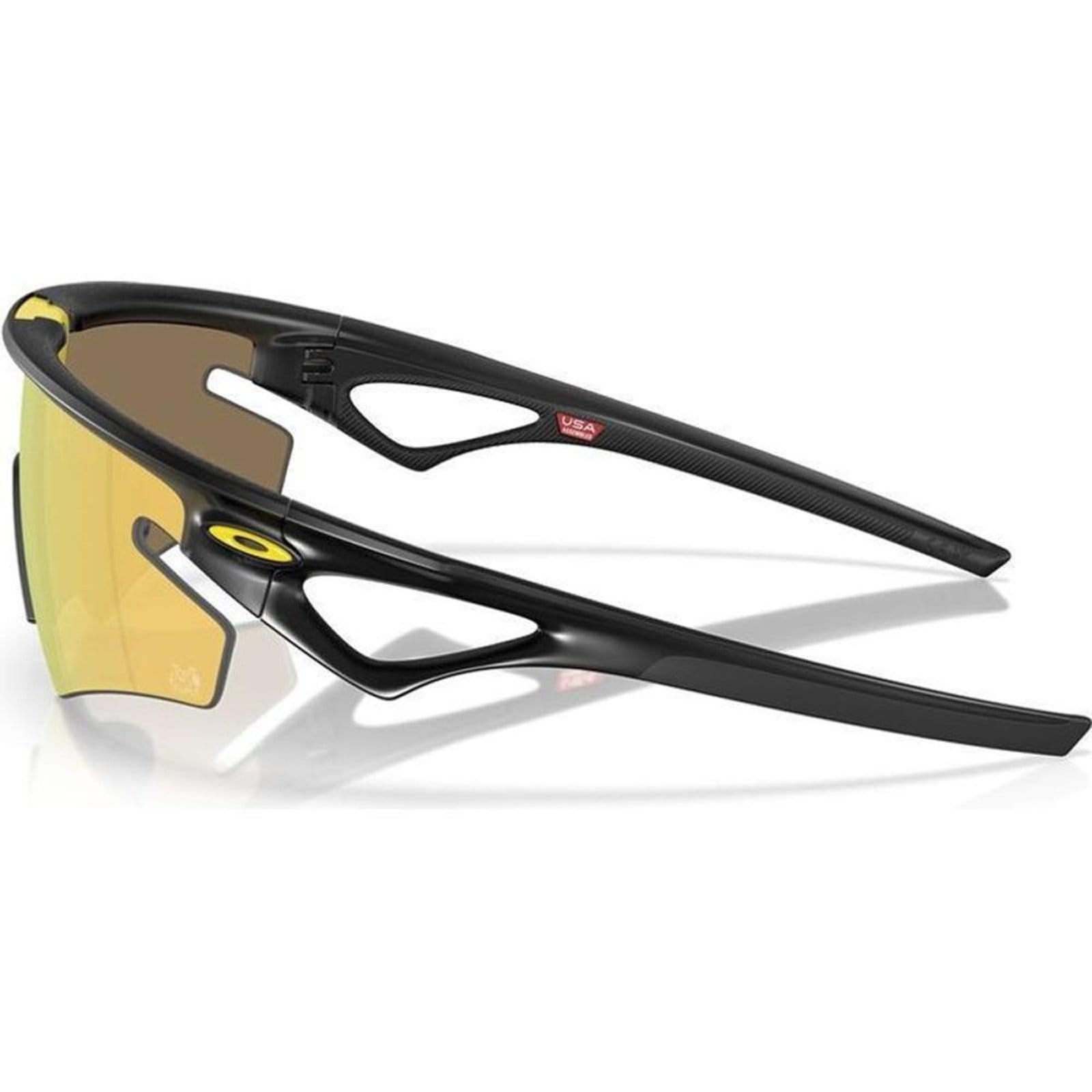 Vista 2 Óculos de Sol Oakley Sphaera Slash TDF Matte Black Ink 0836 Oakley preto black