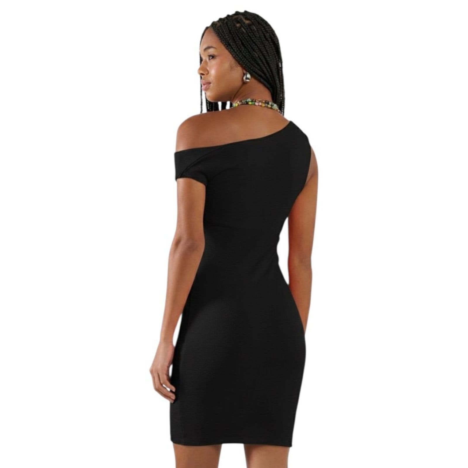 Vista 2 Vestido Curto Small de Malha Texturizada Colcci CLC Colcci CLC preto