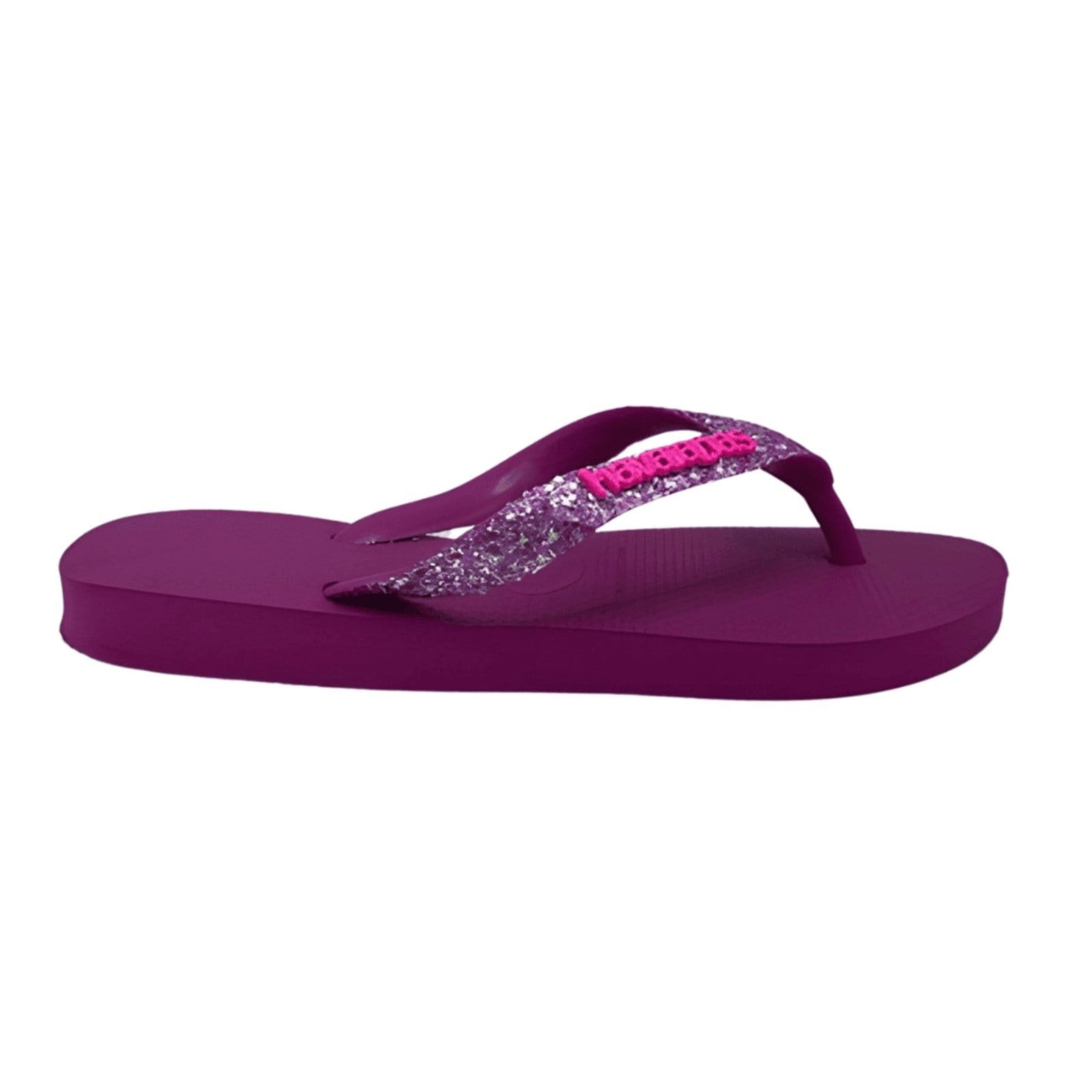 Vista 2 Chinelo Havaianas Feminino Top Glitter Havaianas pink