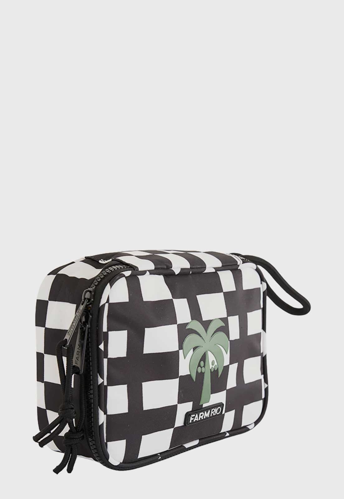 Vista 2 Necessaire FARM Xero Sonho Gráfic Preta FARM preto