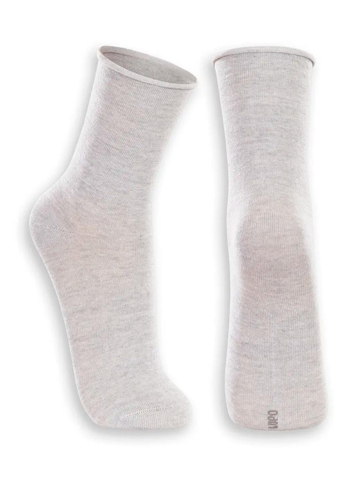 Vista 2 Kit com 6 Pares de Meias sem Punho Casual Lupo Lupo cinza