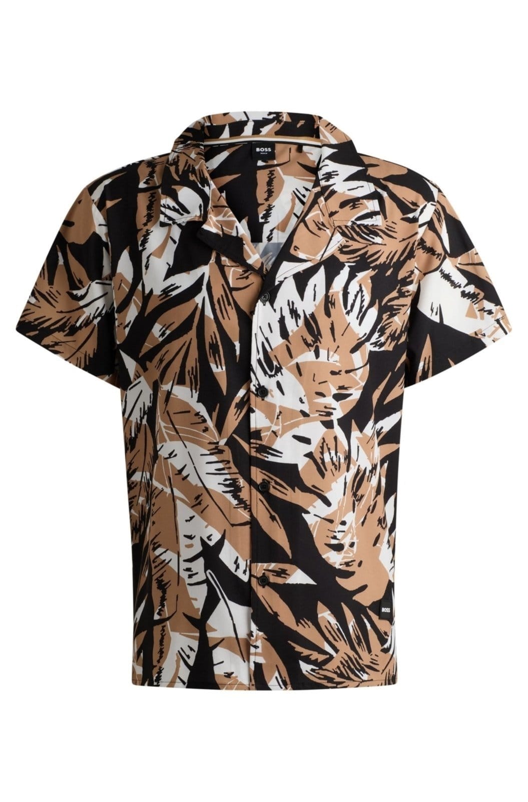 Camisa De Praia Regular Com Estampado Sazonal EGG