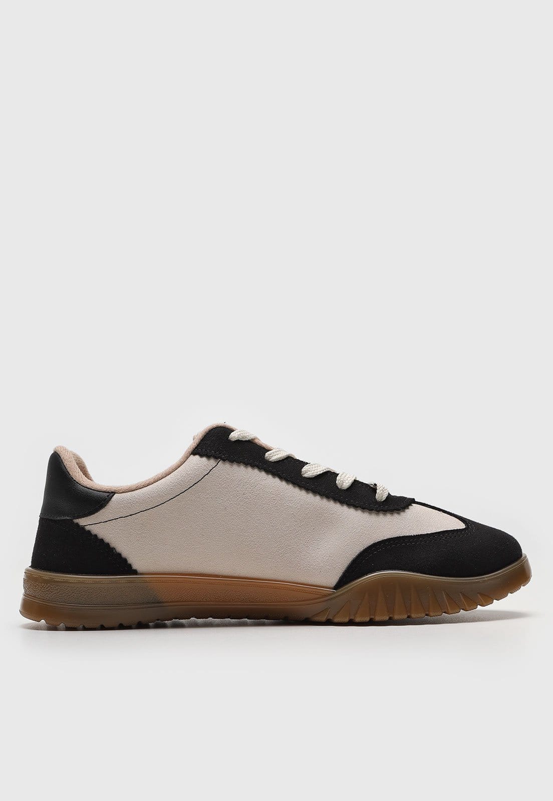 Vista 2 Tênis Moleca Recorte Off-White MOLECA off-white white