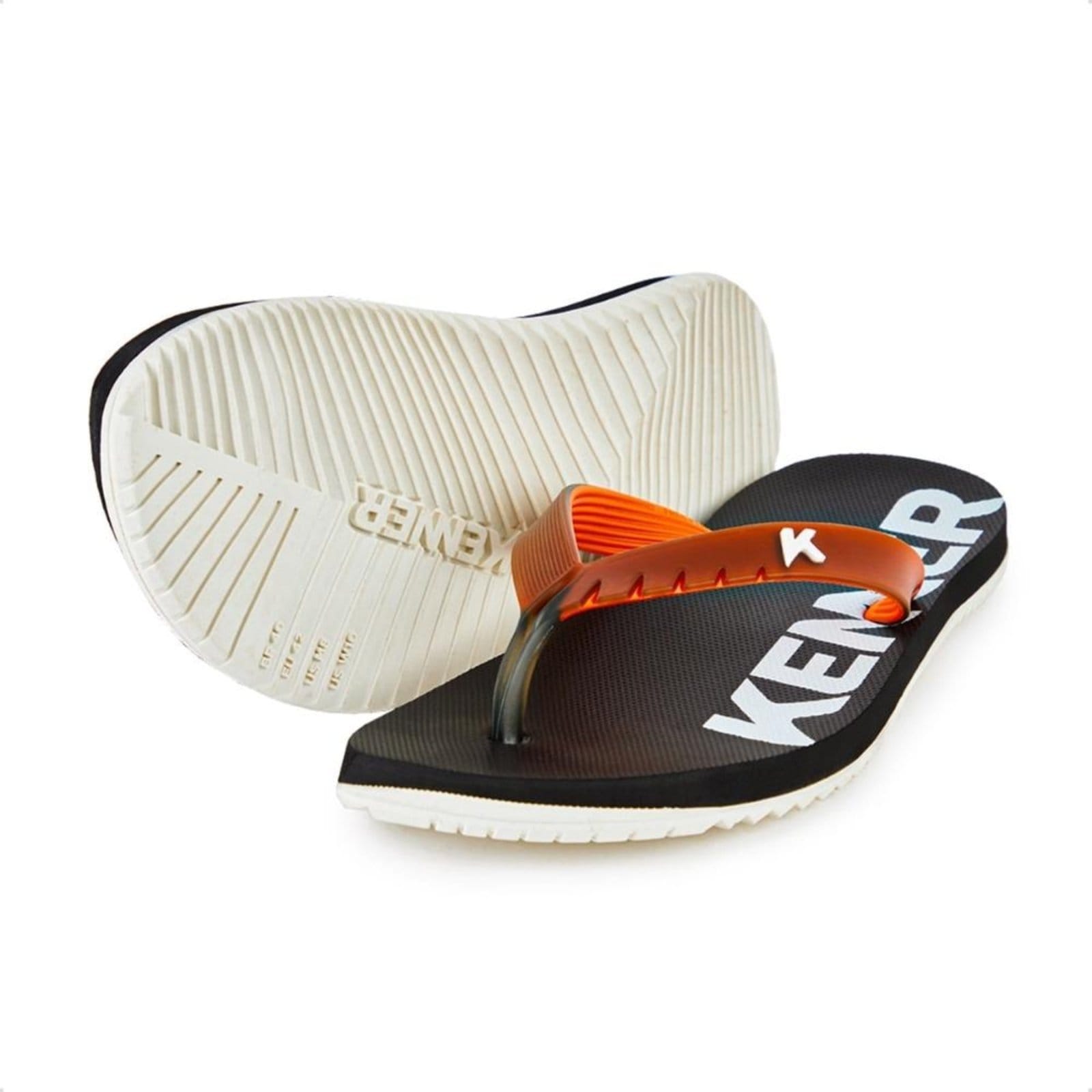 Vista 2 Sandália Kenner Red Neutral Laranja Kenner laranja red