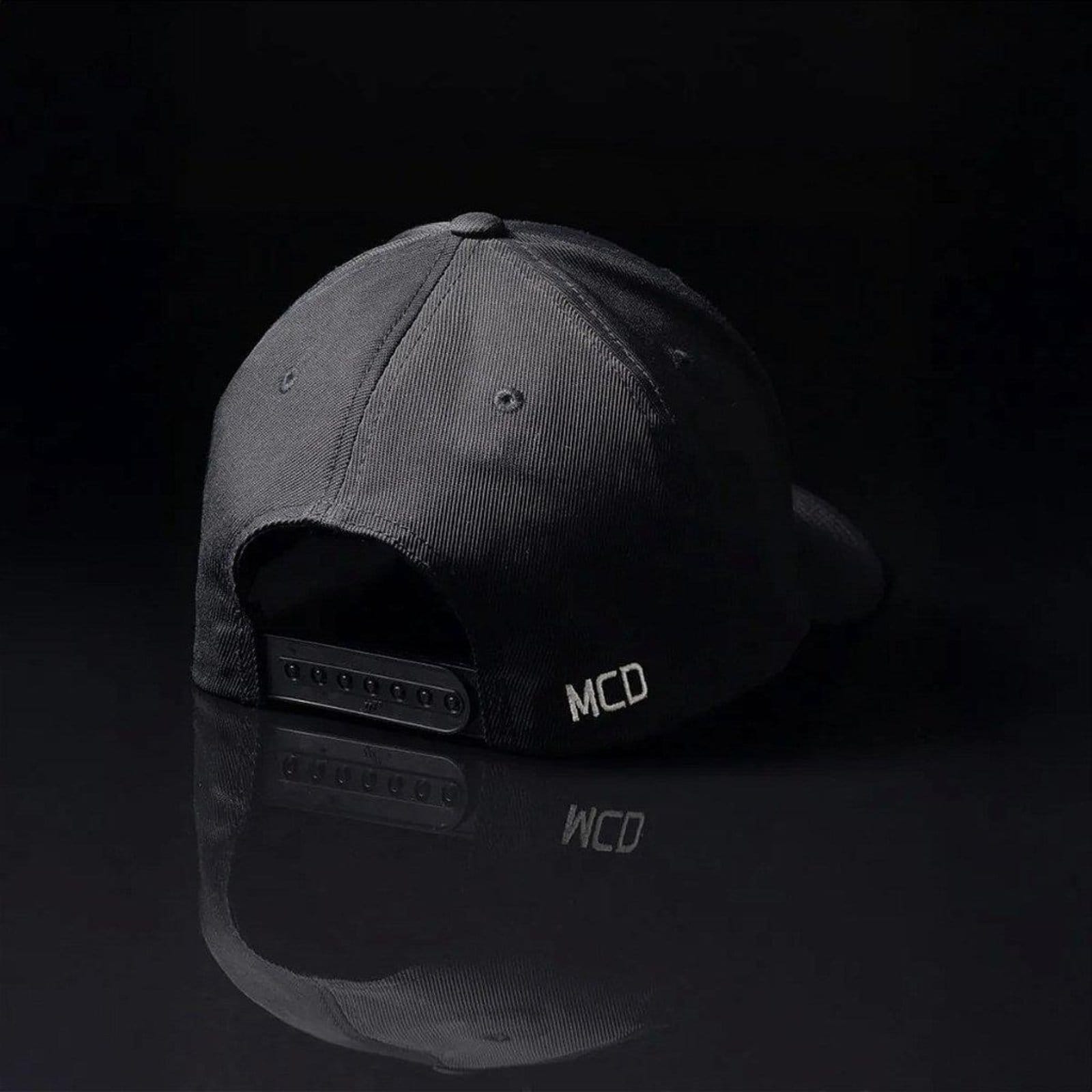 Vista 2 Boné MCD Aba Curva Snapback Flexfit WT25 MCD preto