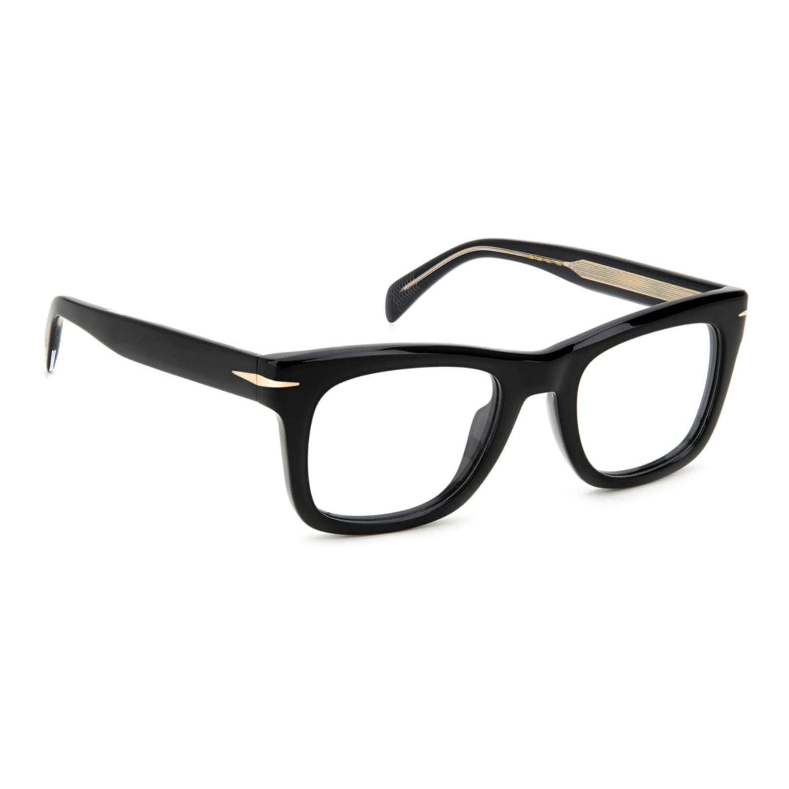 Vista 2 Armação de Óculos David Beckham DB 7105 807 David Beckham preto