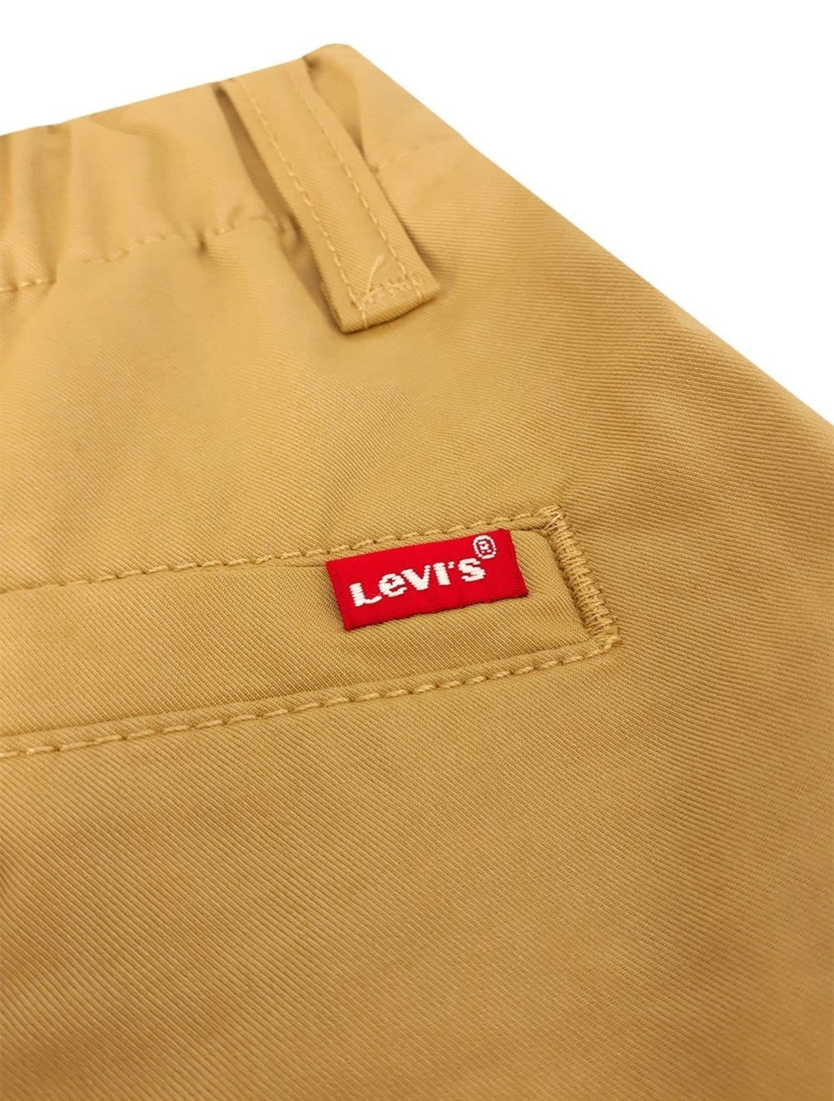 Vista 2 Bermuda Levis Masculina Sarja XX Chino EZ Short III Amarela Levis amarelo