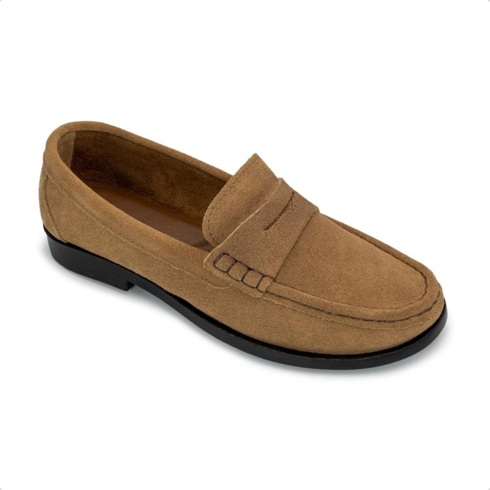 Vista 2 Mocassim de Couro Democrata Feminino Cora 630101 DEMOCRATA marrom