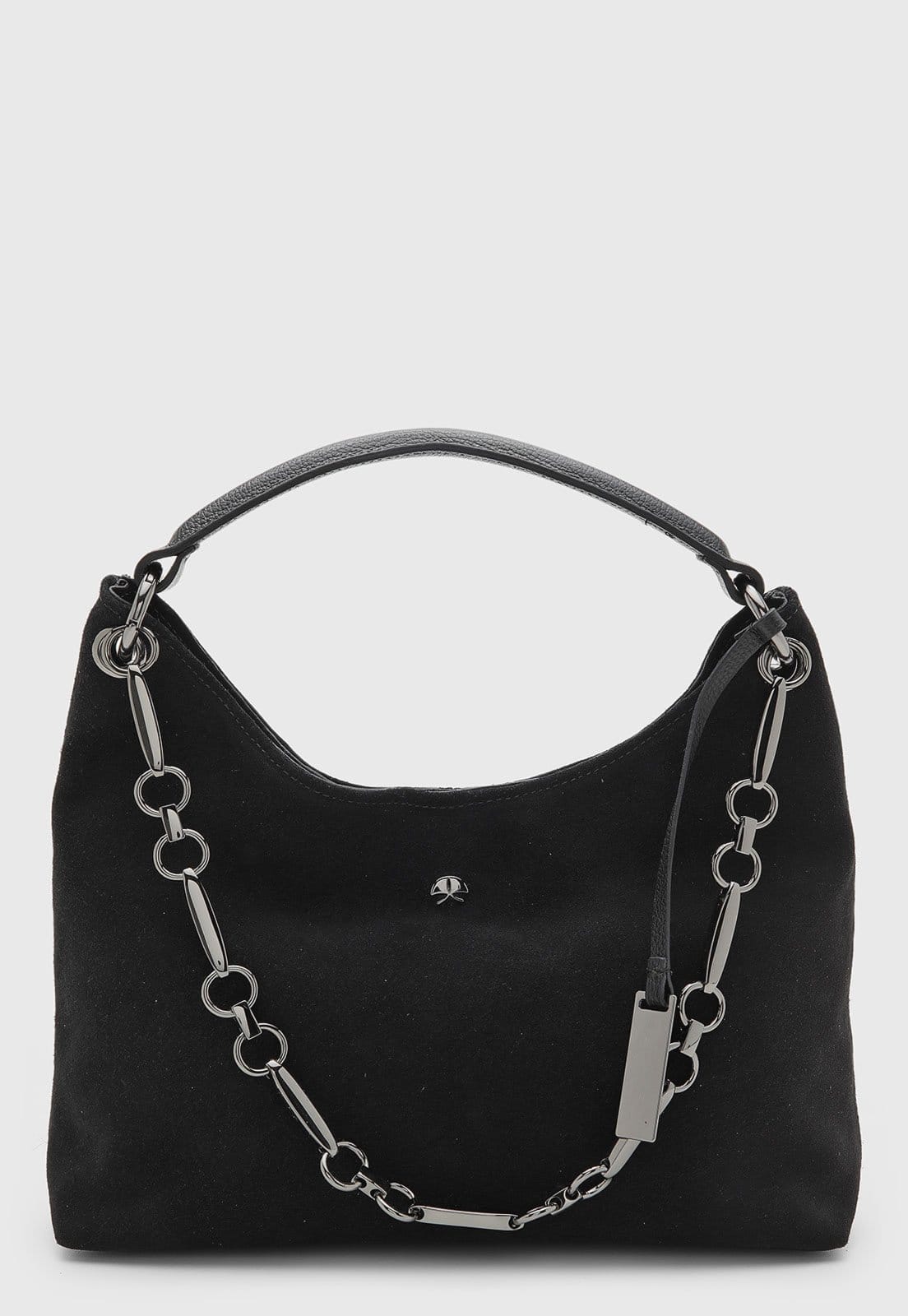 Bolsa Feminina Luiza Barcelos Com Corrente Preta